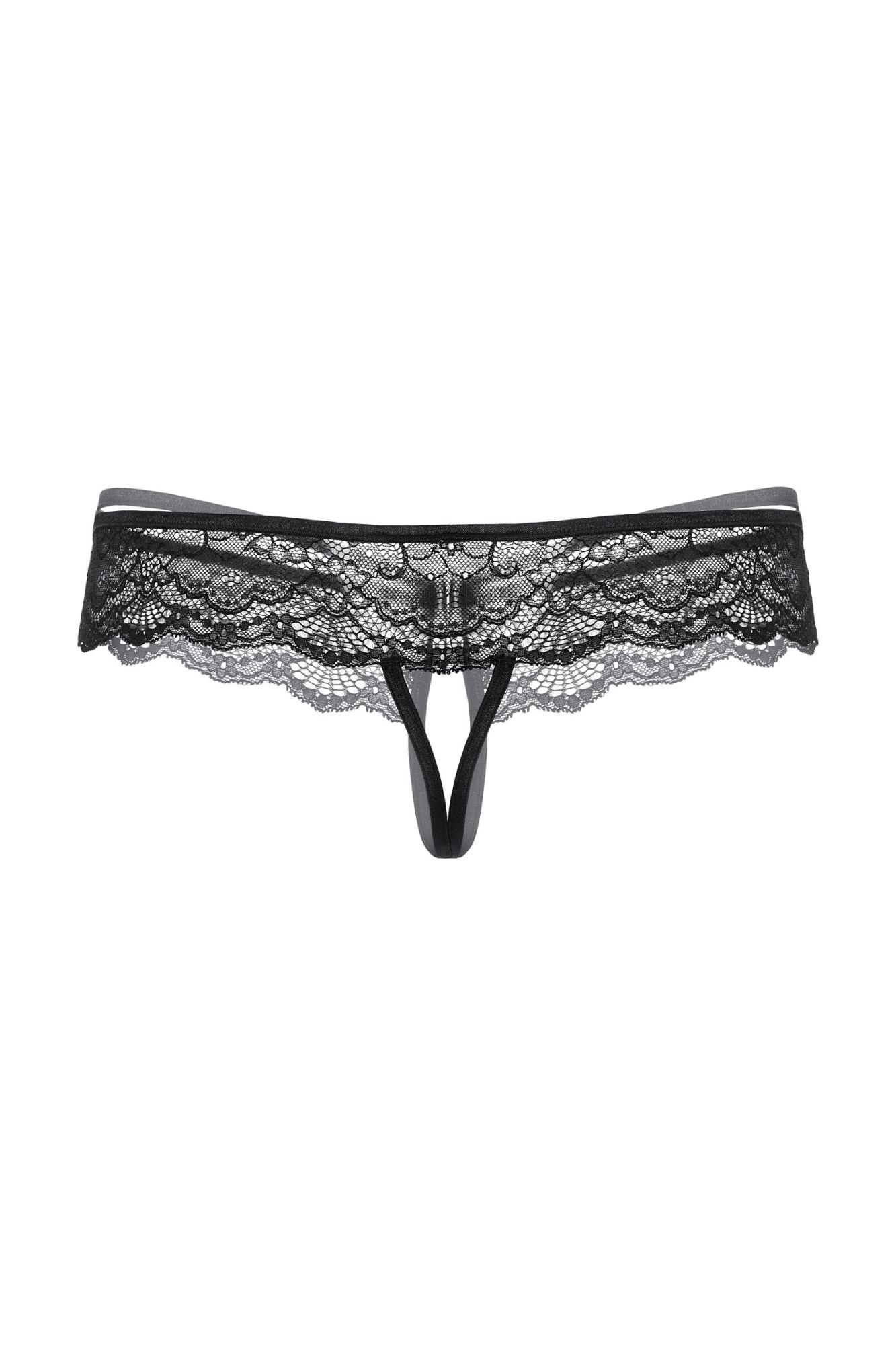 Эротическое стринги кружевные softline collection, черный, s/l в Москве