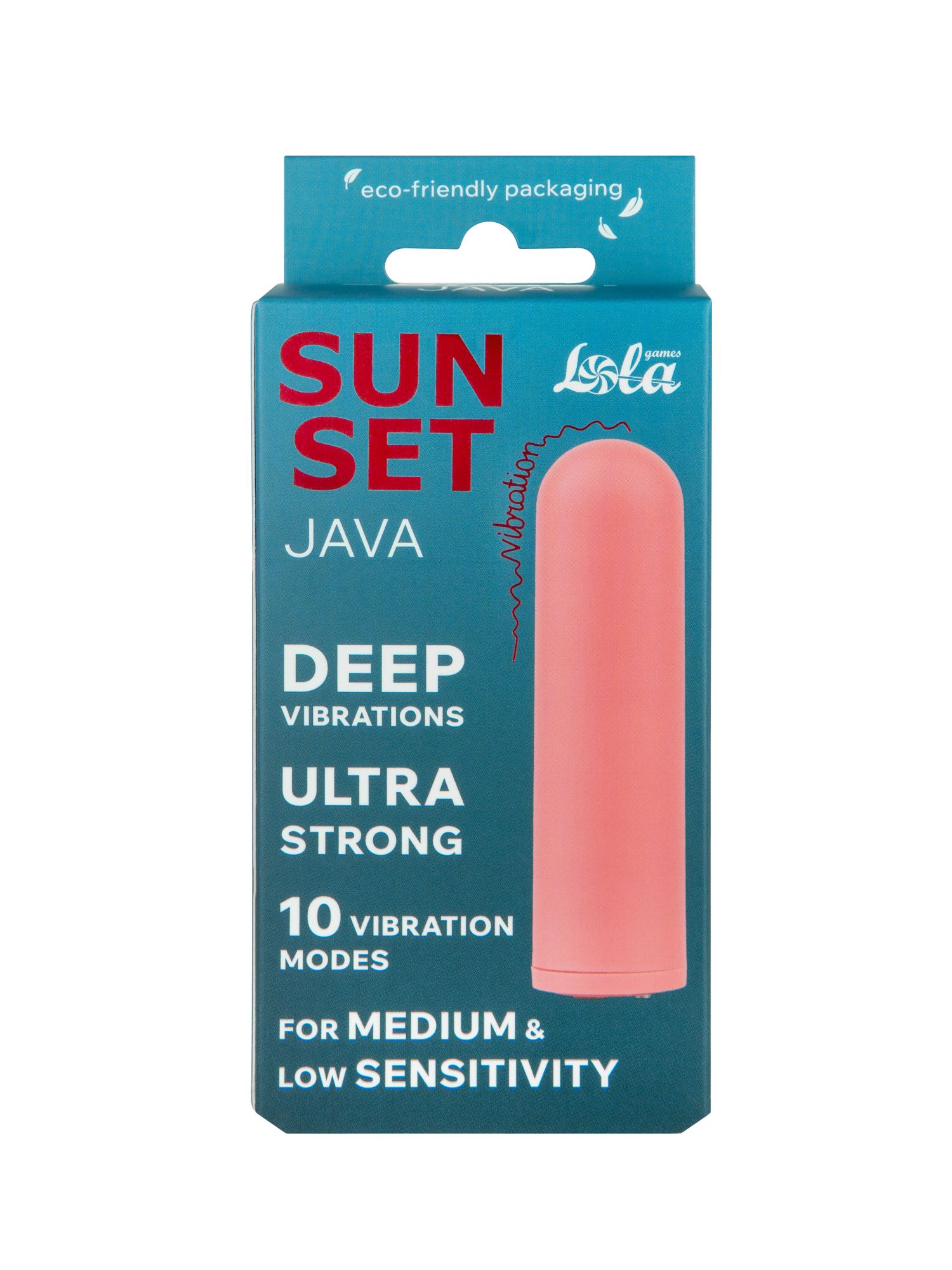 перезаряжаемая вибропуля java sunset orange 9705-03lola в Москве