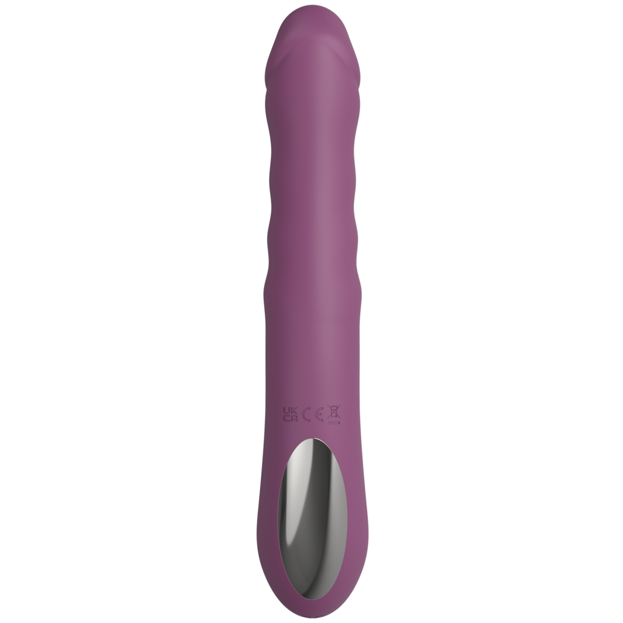 силиконовый вибратор с эффектом фрикций purple sw3028 в Москве