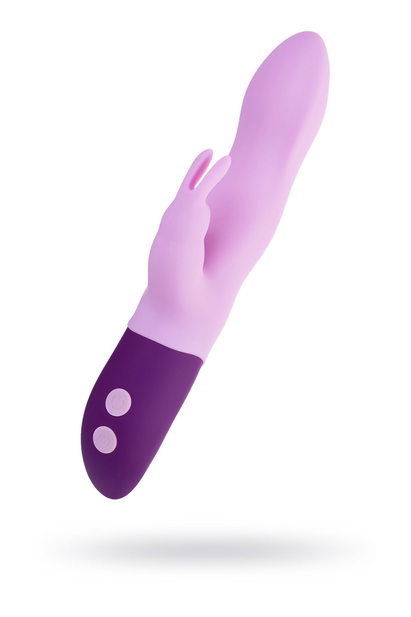 нереалистичный вибратор love to love hello rabbit, силикон, фиолетовый, 24,5 см. в Москве