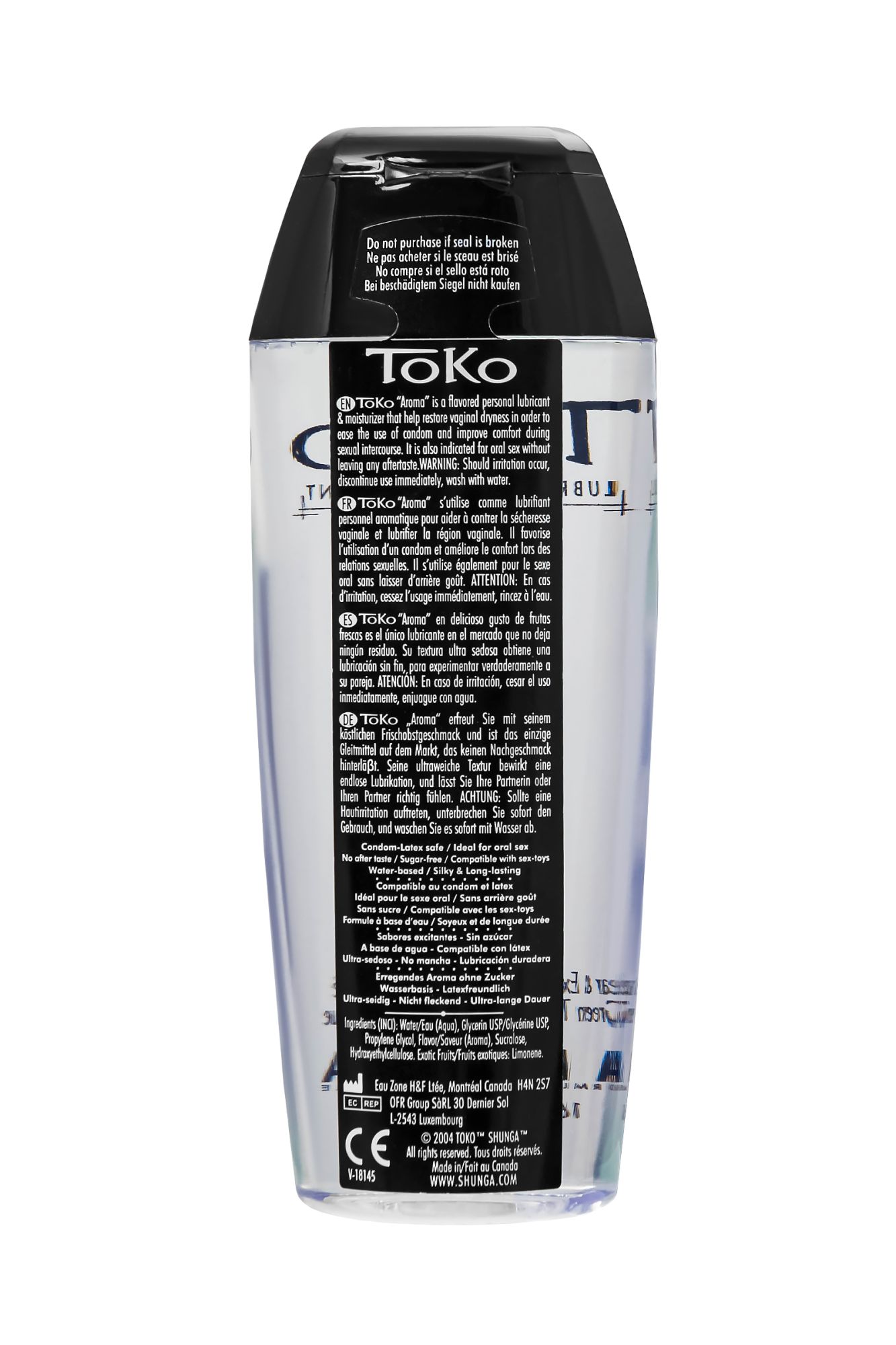 лубрикант shunga toko aroma на водной основе, груша и зеленый чай, 165 мл в Москве