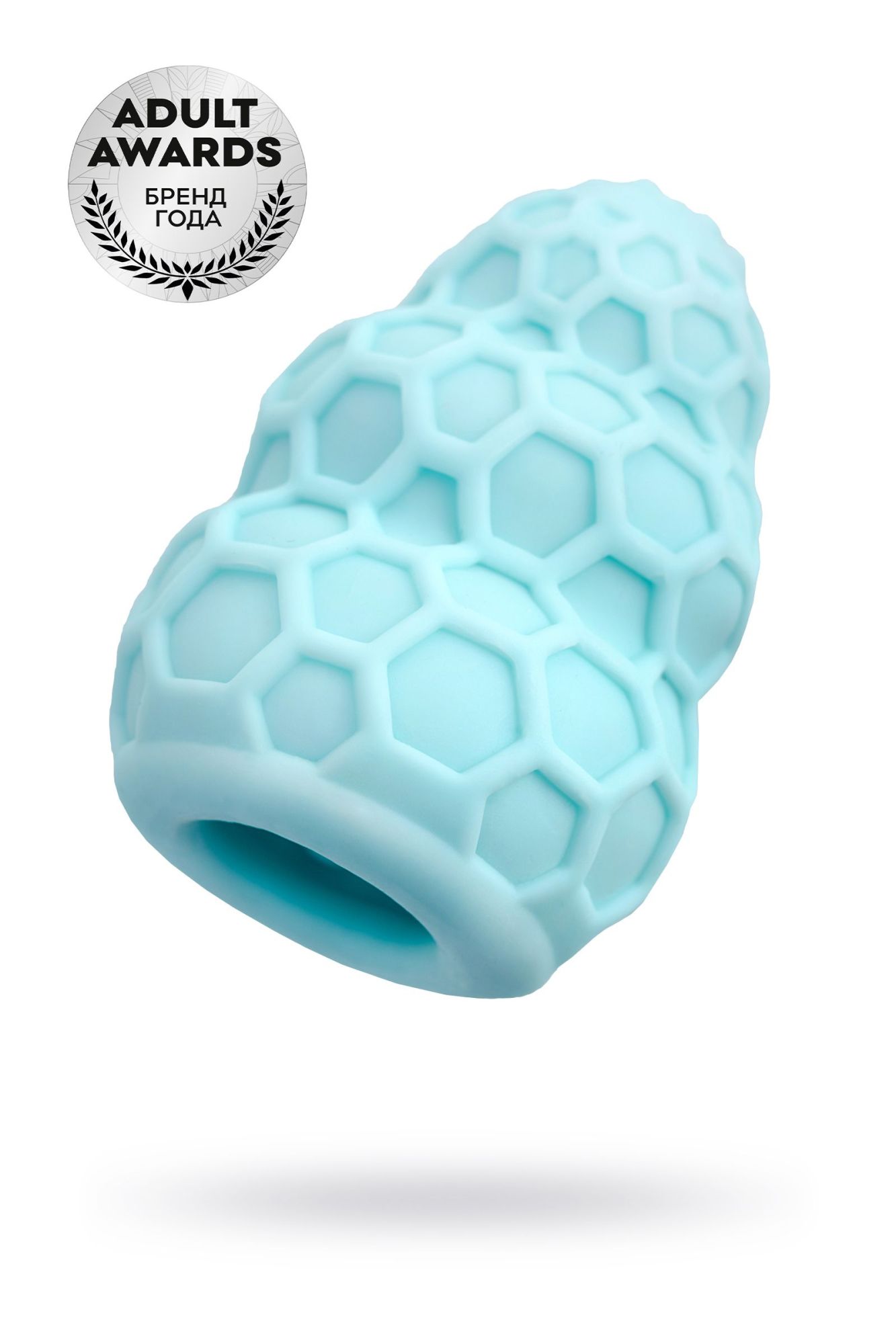 мастурбатор a-toys flaff, tpe, бирюзовый, 8см, ø 2,9 см в Москве