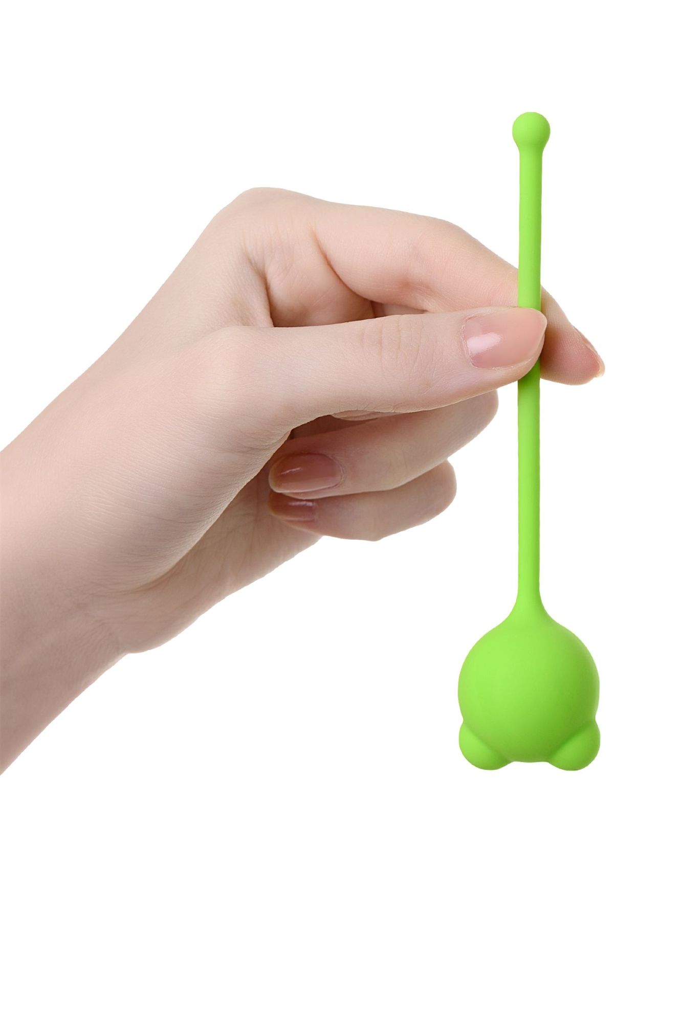 вагинальный шарик a-toys by toyfa tigo, силикон, зеленый, 12,4 см ø 2,7 см в Москве