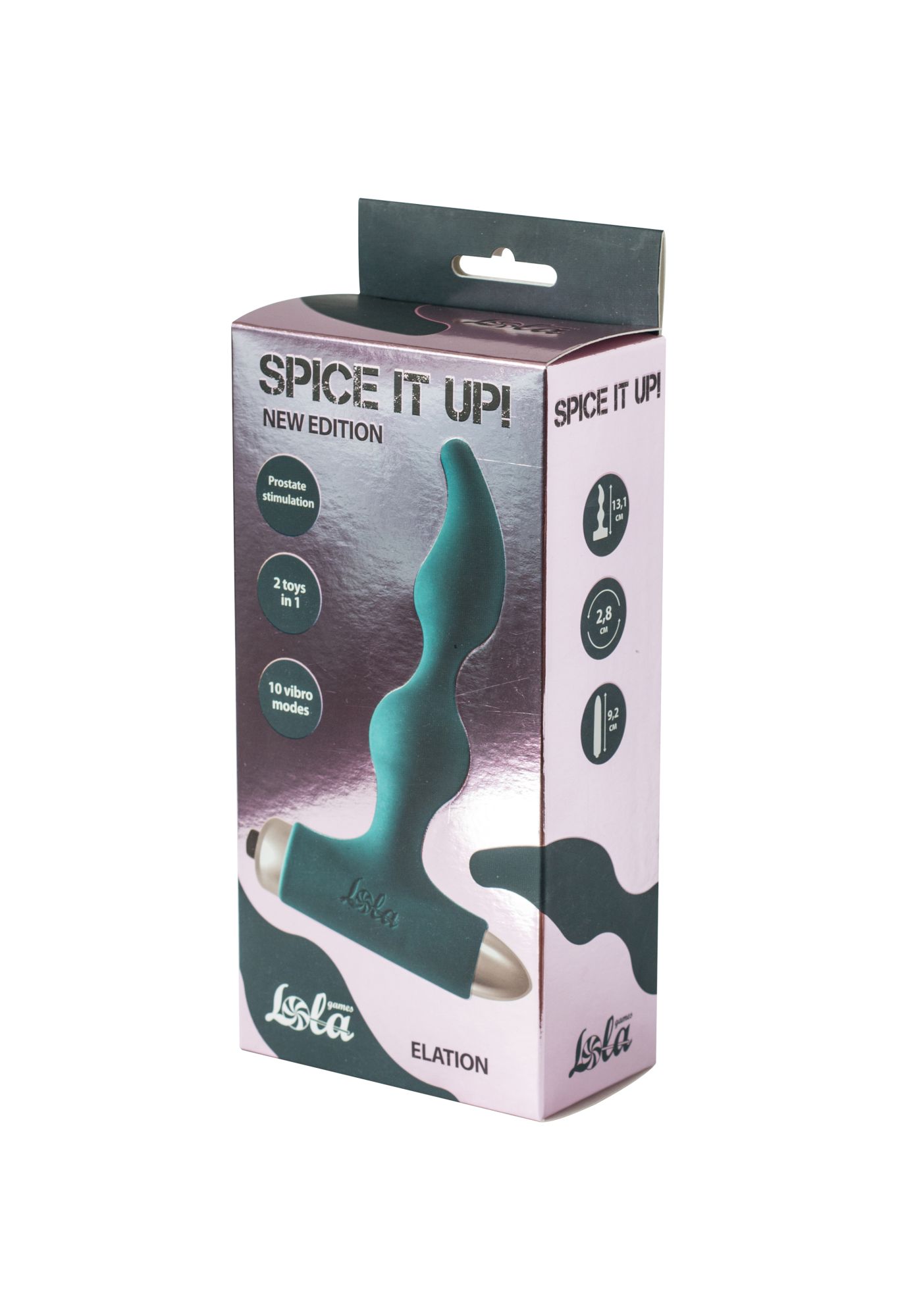 анальная пробка с вибрацией spice it up new edition elation dark green 8018-02lola в Москве