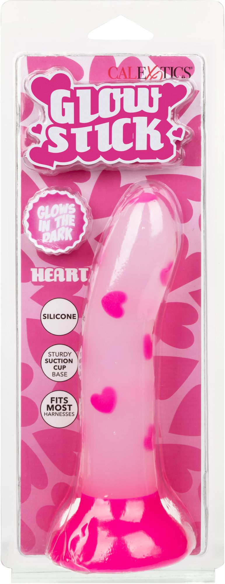 светящийся фаллоимитатор glow stick heart в Москве