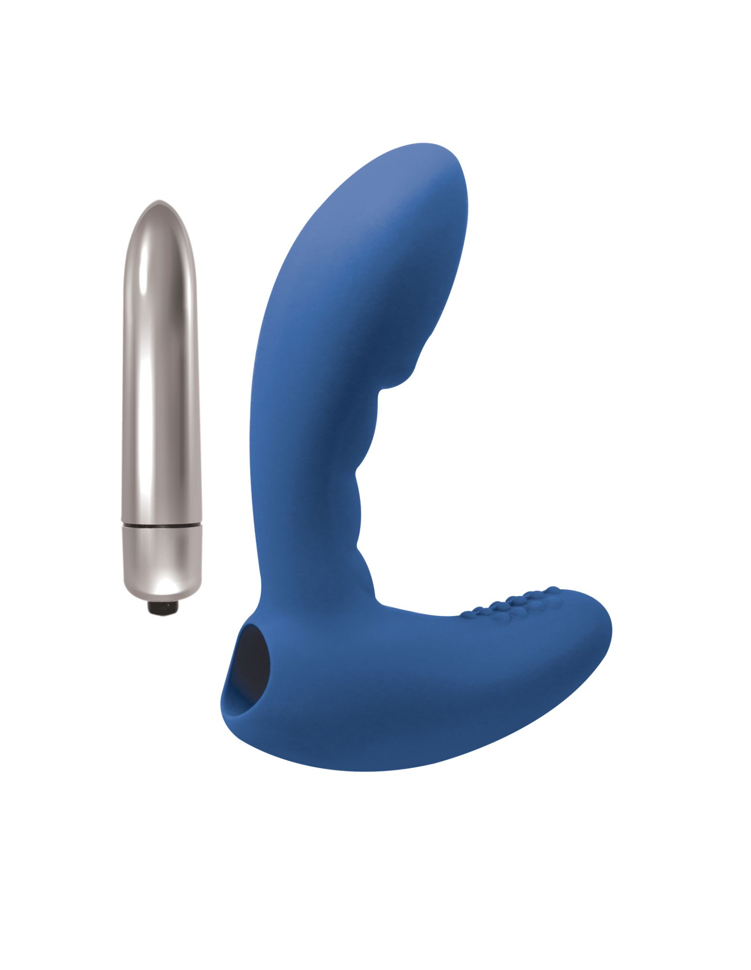стимулятор простаты с вибрацией wonder touch blue 4220-03lola в Москве