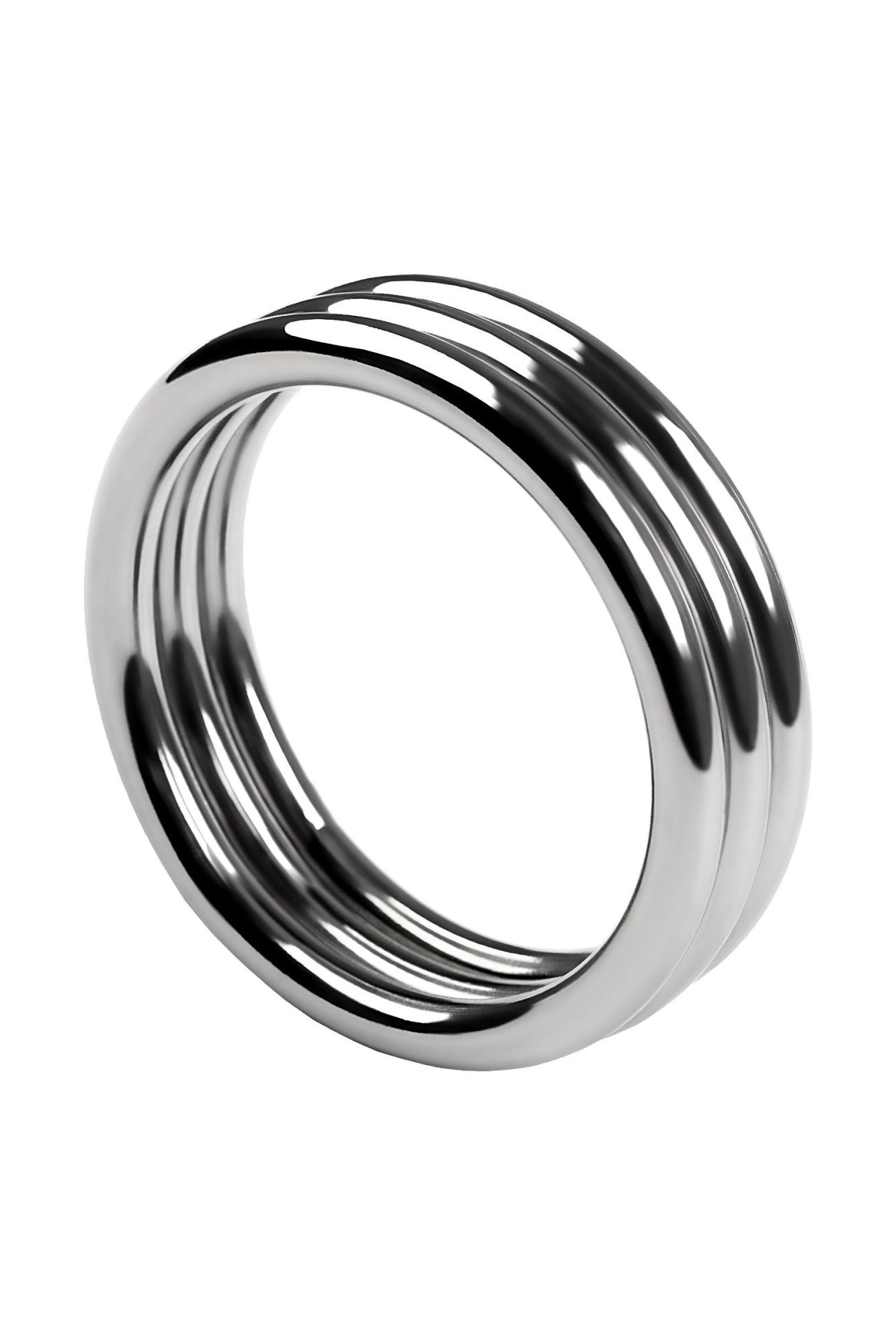 кольцо на пенис toyfa metal, серебряное, ø 4,8 см в Москве