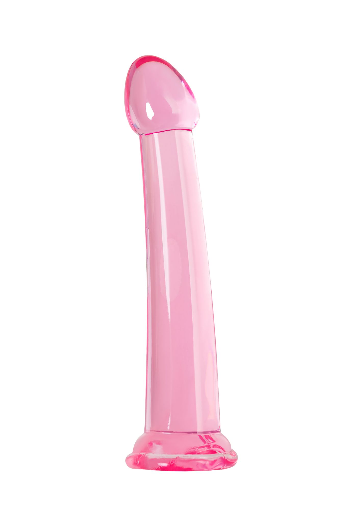 нереалистичный фаллоимитатор jelly dildo xl toyfa basic, tpe, розовый, 22 см в Москве