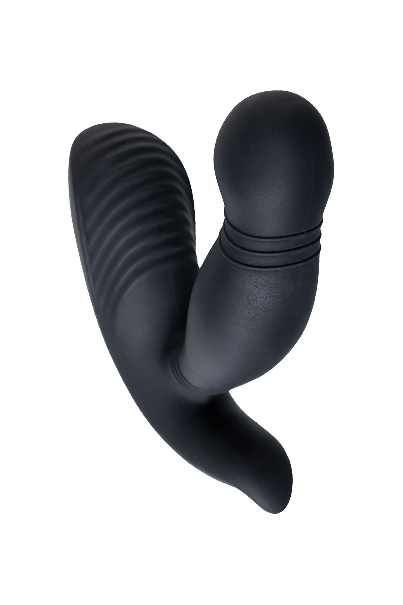 стимулятор простаты pppvibe 9 w motor, силикон, черный, 12 см в Москве