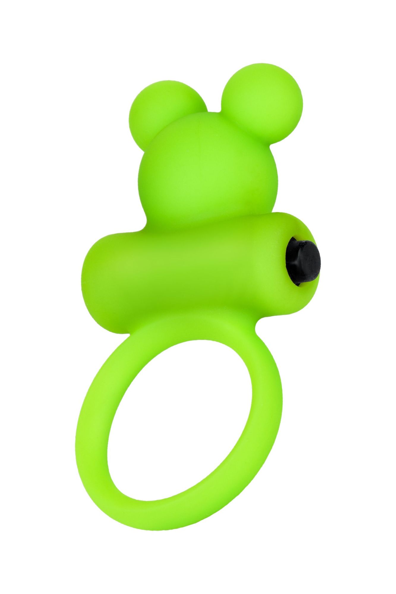 виброкольцо на пенис a-toys by toyfa chio, силикон, зеленое, 8,1 см, ø 3,1 см в Москве