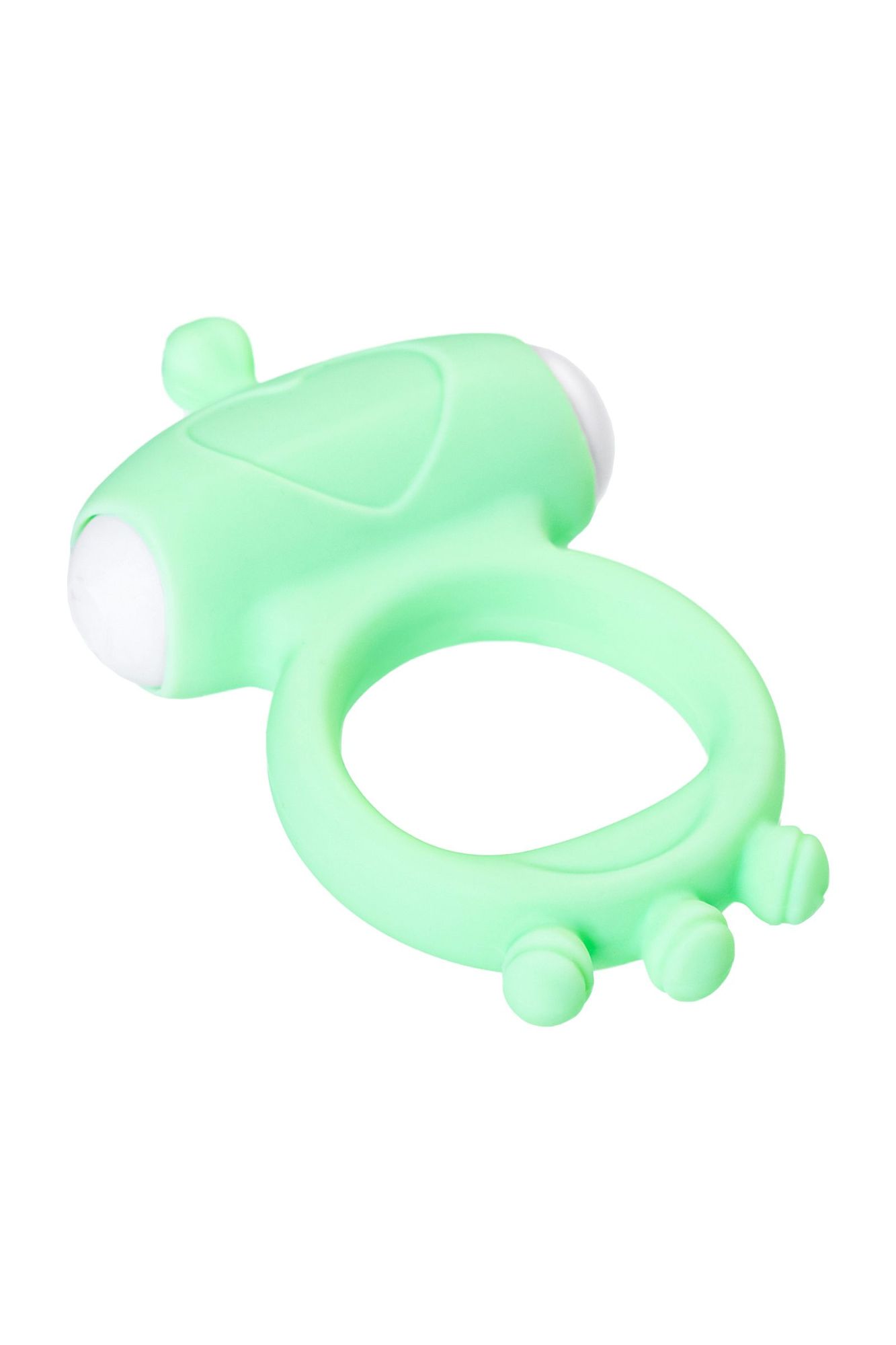 виброкольцо на пенис a-toys by toyfa fowd, силикон, зеленое, ø 2,6 см в Москве