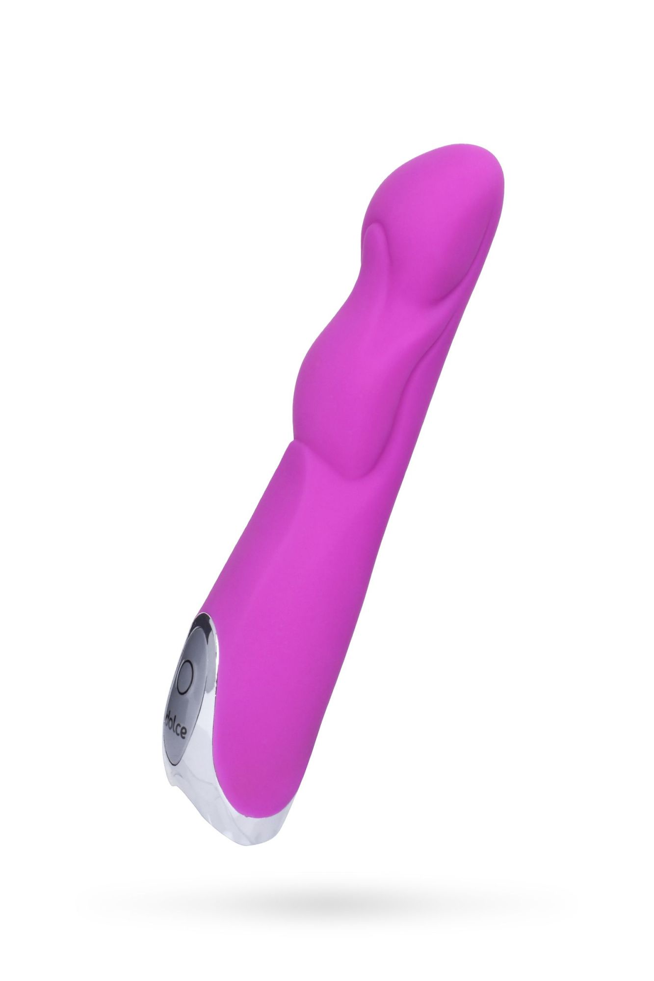 вибратор toyfa dolce leo, силикон, розовый, 16,5см в Москве