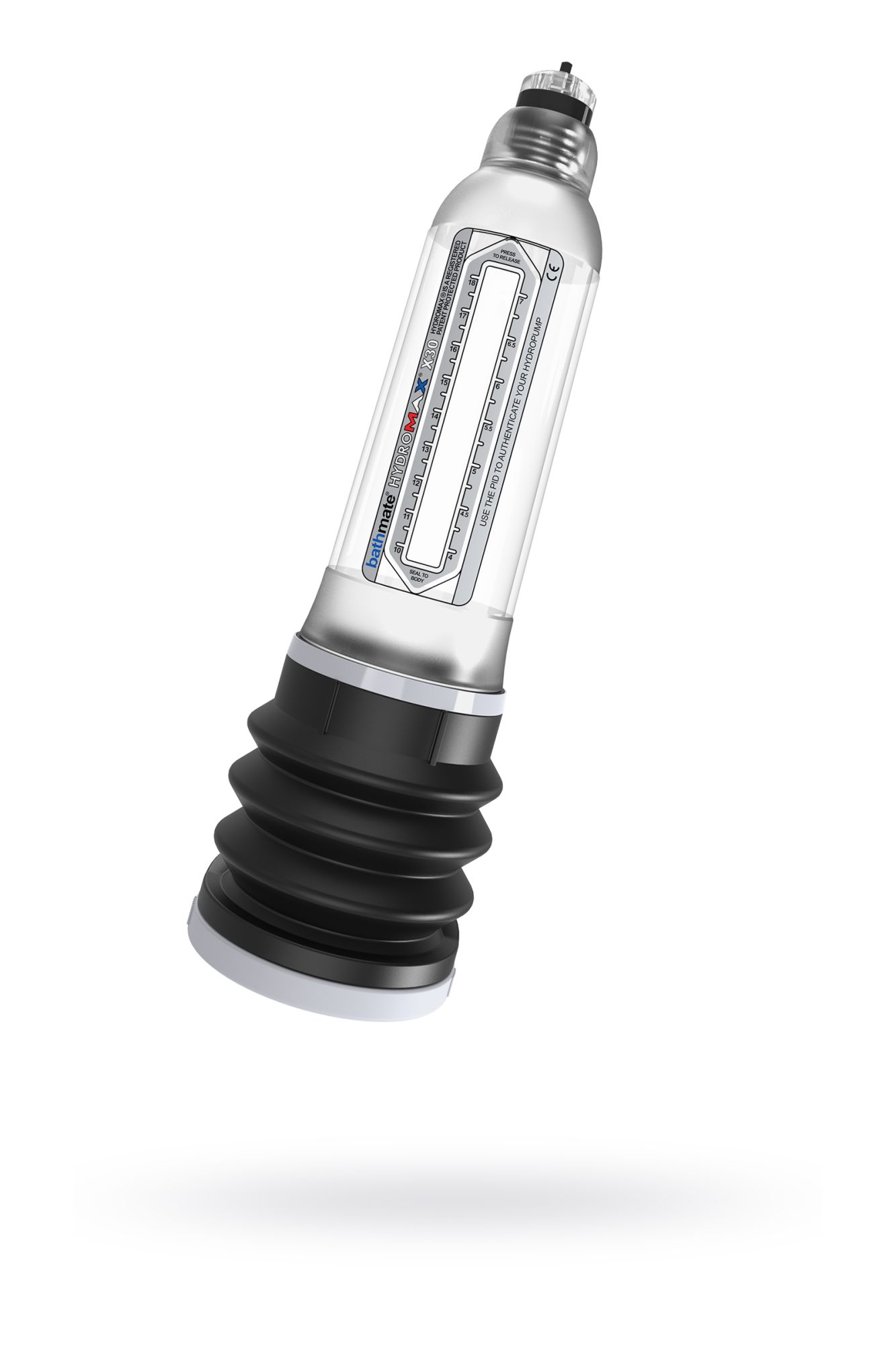гидропомпа bathmate hydromax x30, прозрачная, 30 см в Москве