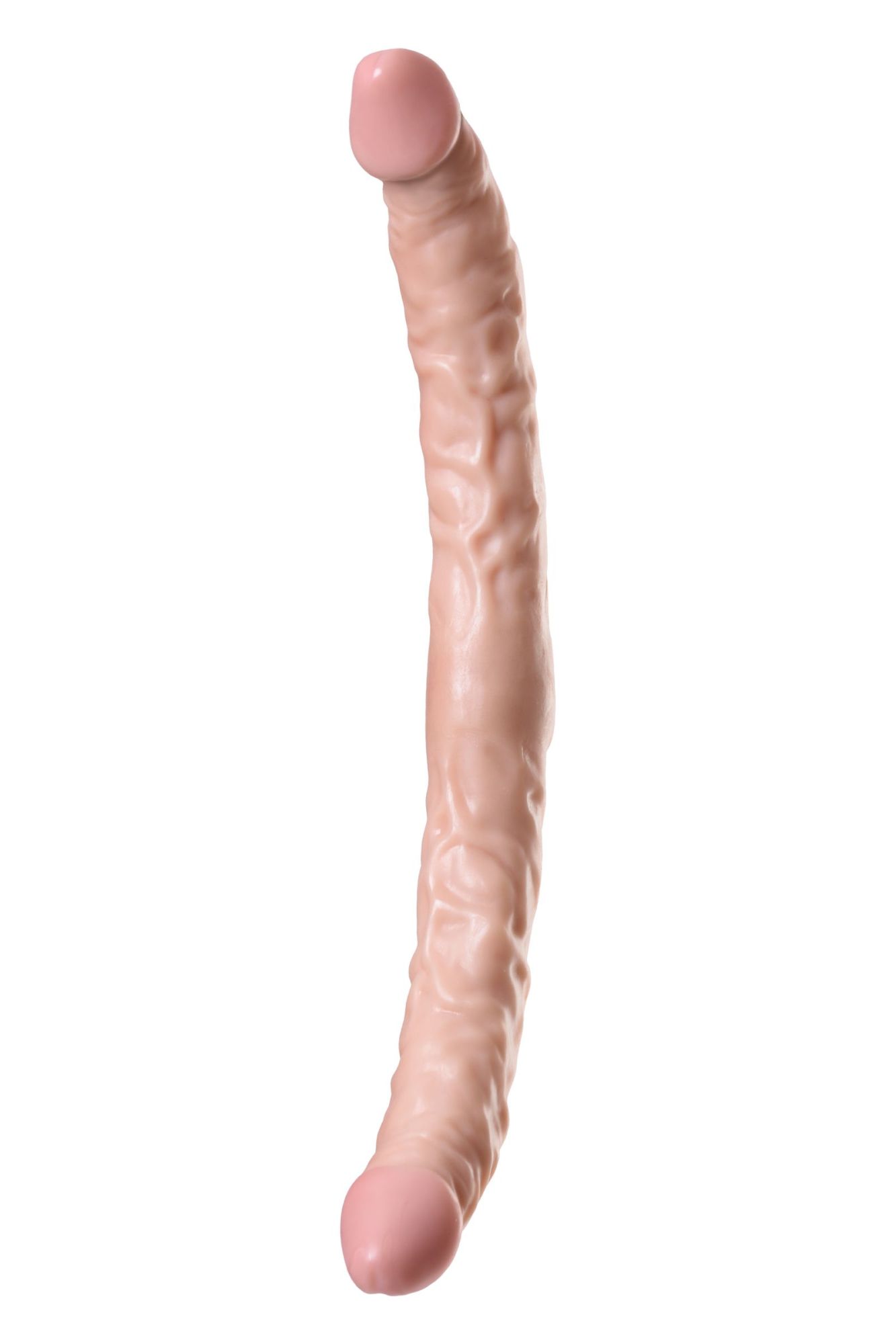 двусторонний фаллоимитатор toyfa realstick nude реалистичный, pvc, телесный, 42,5 см в Москве