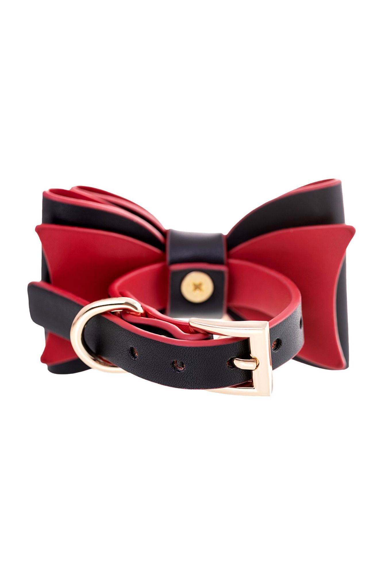 бондажный набор toyfa theatre bow-tie, pu-кожа, черный в Москве