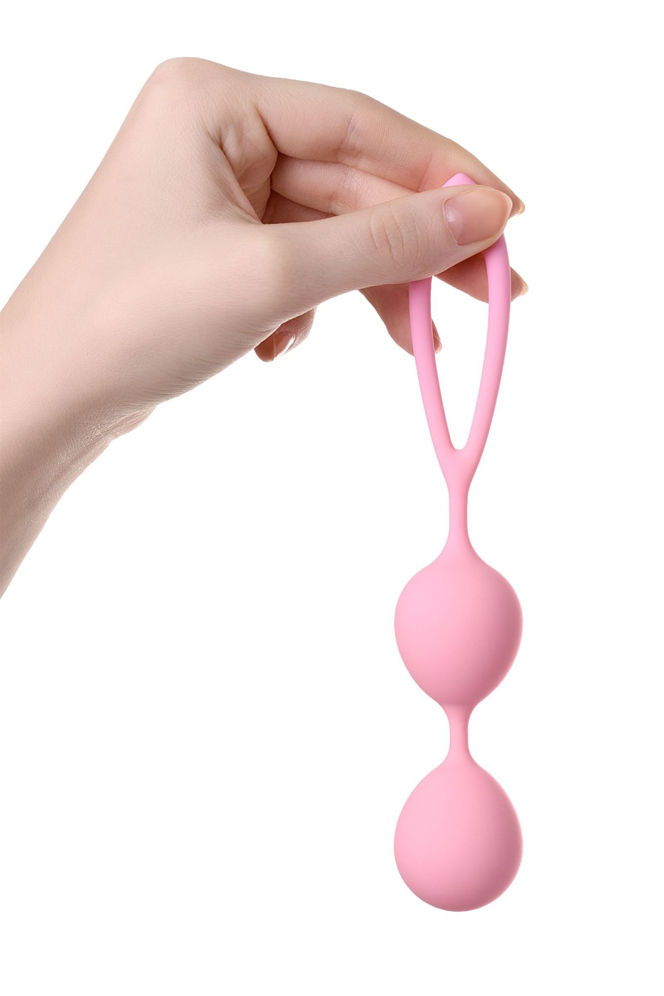 вагинальные шарики a-toys by toyfa rai, силикон, светло-розовые, 17 см в Москве