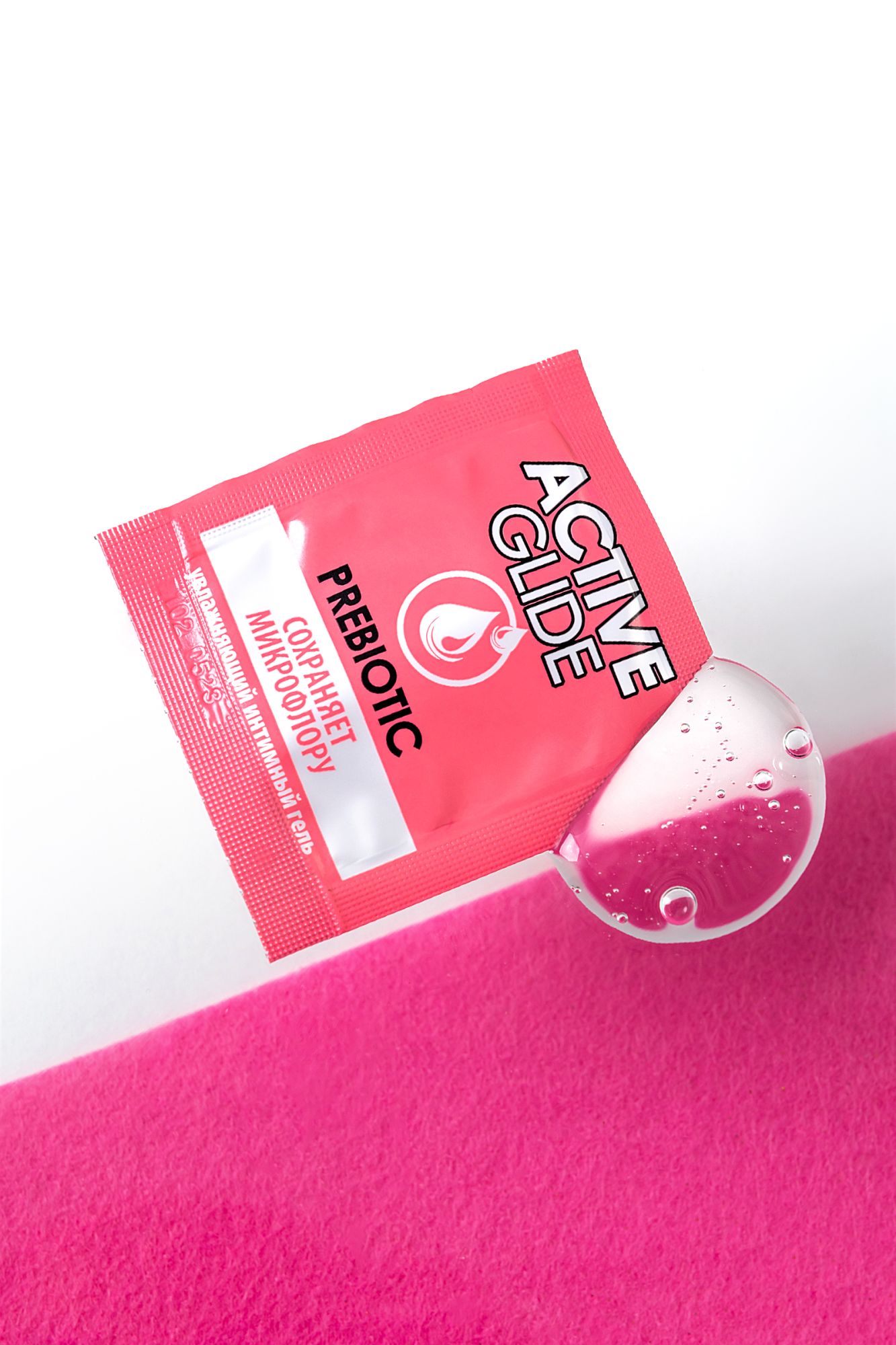 увлажняющий интимный гель active glide prebiotic,  3г 20 шт в упаковке в Москве
