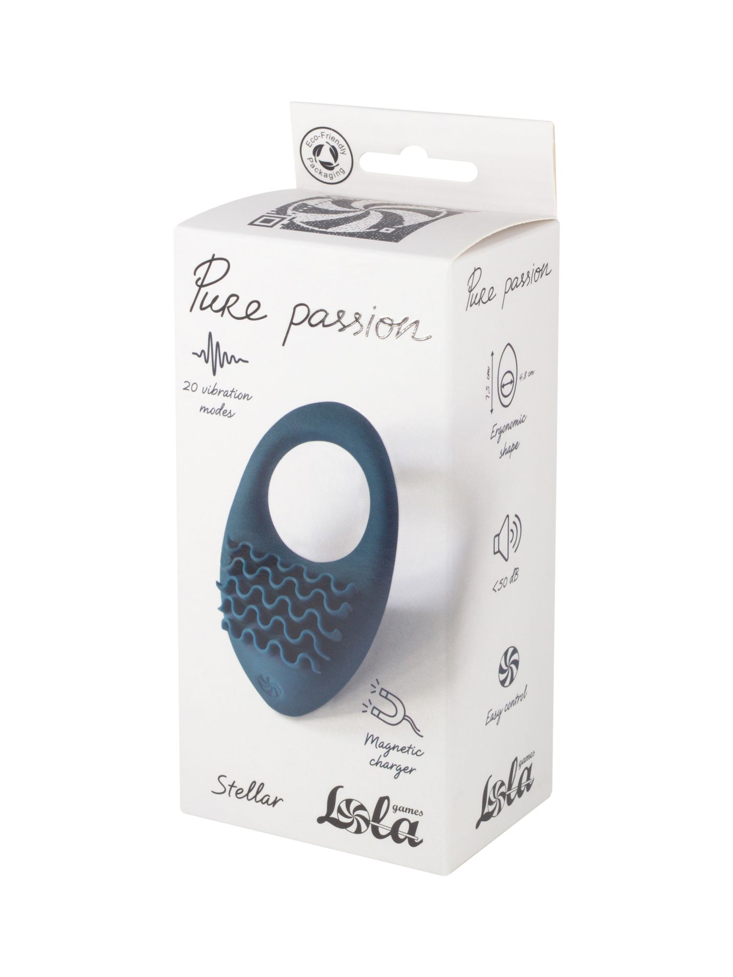 перезаряжаемое эрекционное виброкольцо pure passion stellar green 1501-03lola в Москве