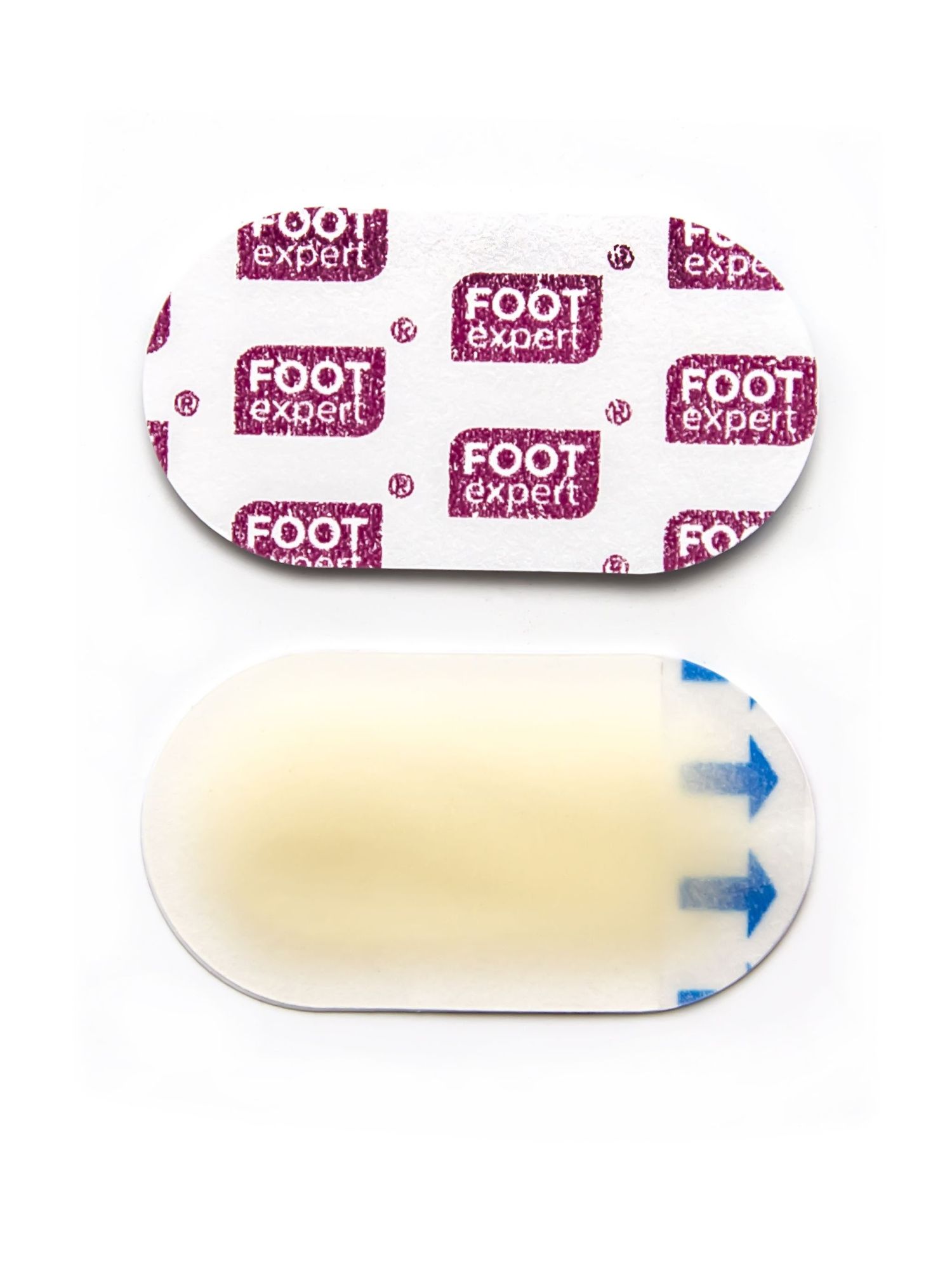 foot expert гидроколлоидный пластырь, размер 2,2х4,1, № 8 в Москве