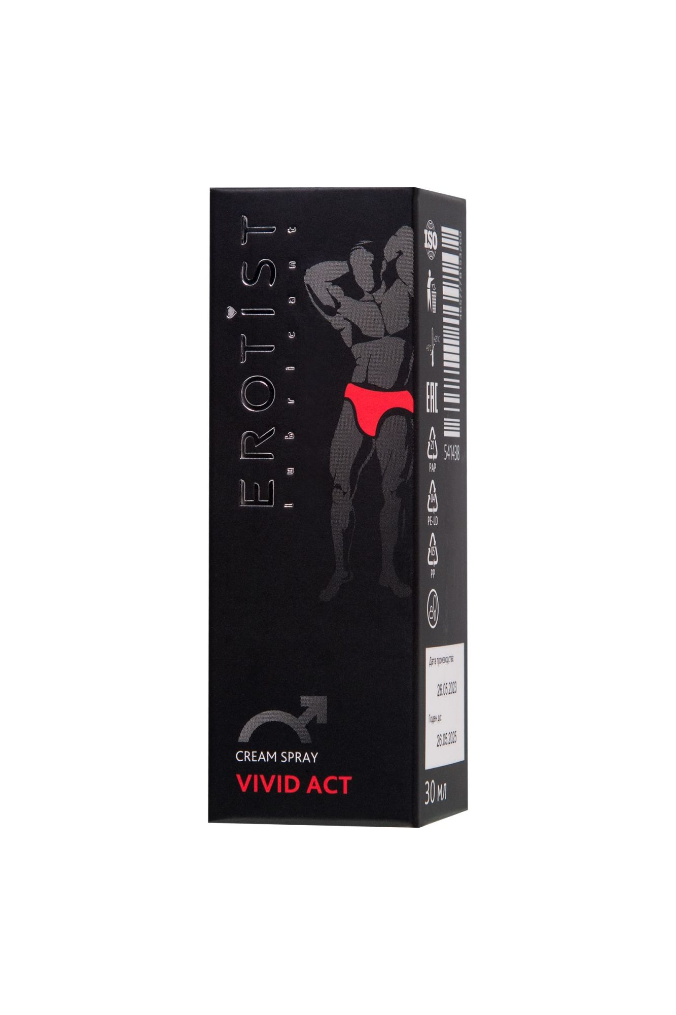 крем-спрей erotist vivid act, для мужчин, для повышения потенции и улучшения эрекции, 30мл в Москве