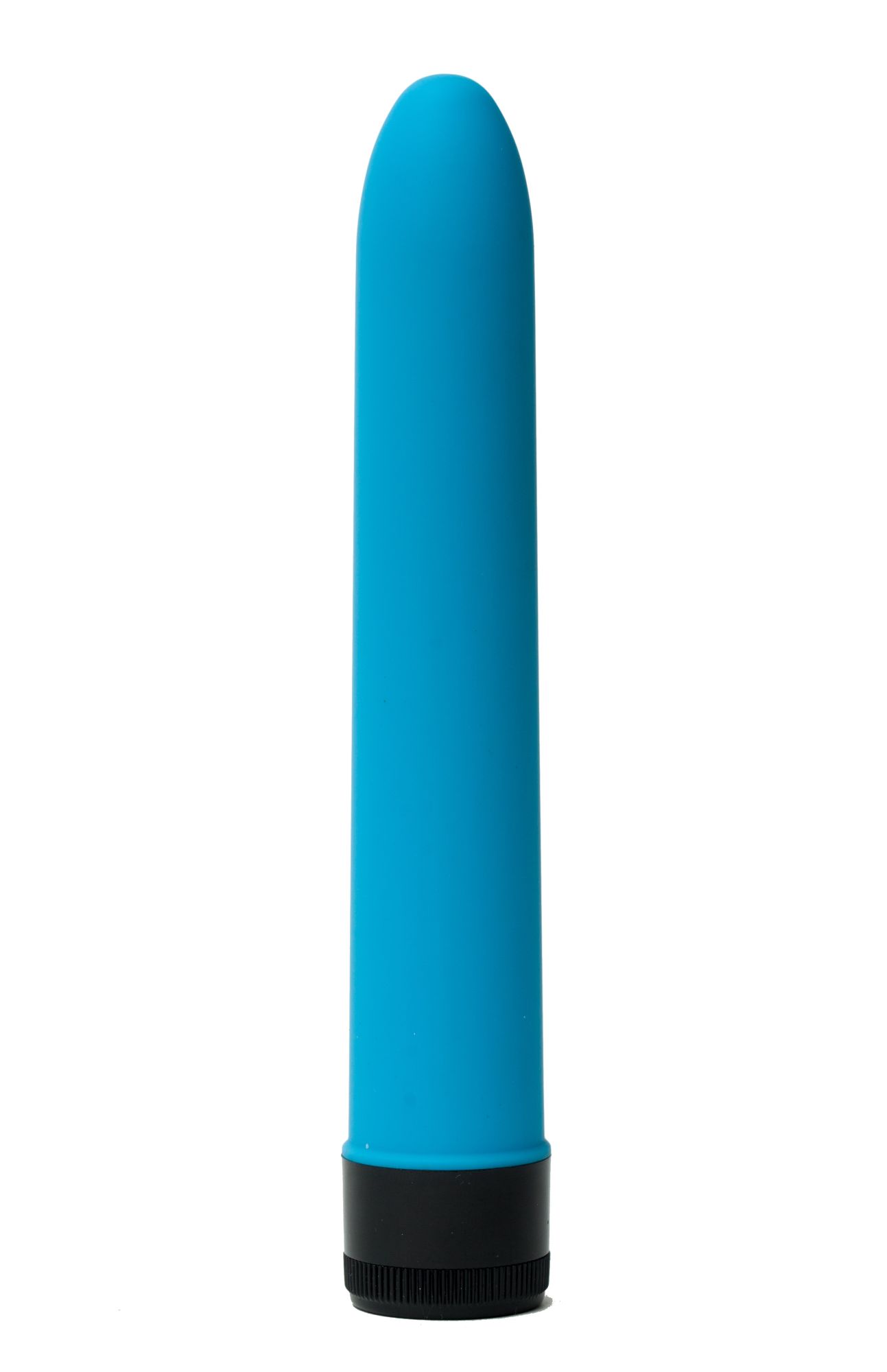 классический силиконовый вибратор 2,8х18см, синий 47506-mm в Москве