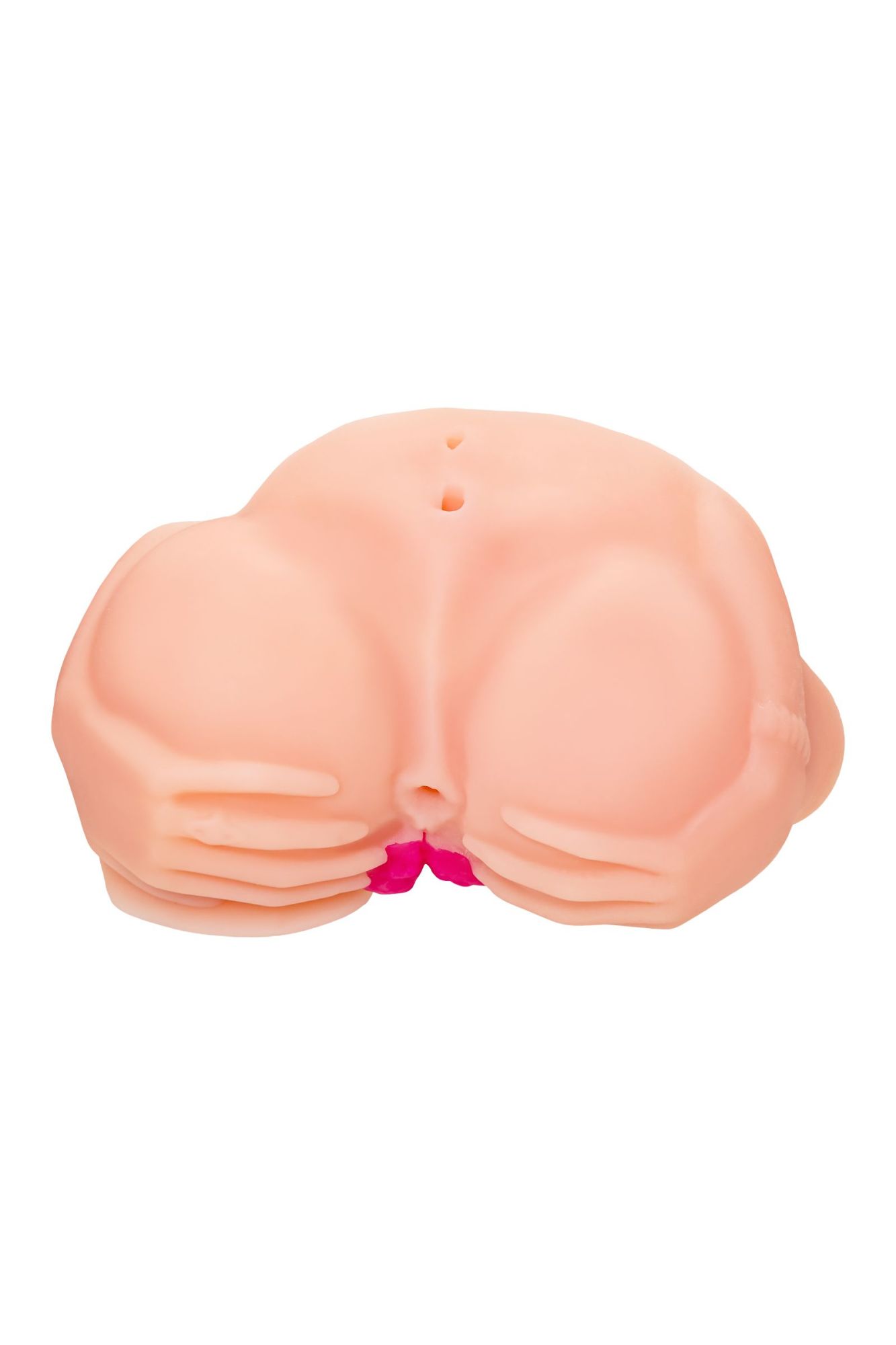 мастурбатор реалистичный toyfa juicy pussy nicole с вибрацией, вагина и анус, tpr, телесный, 19 см в Москве
