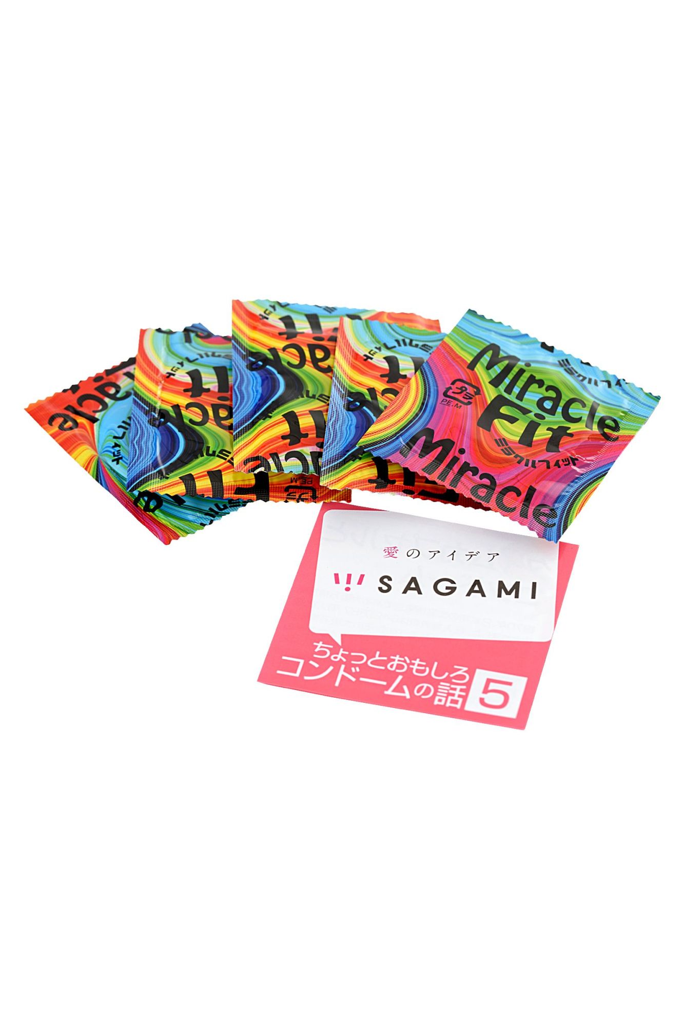 презервативы sagami, miracle fit, латекс, 18,5 см, 5,2 см, 5 шт. в Москве