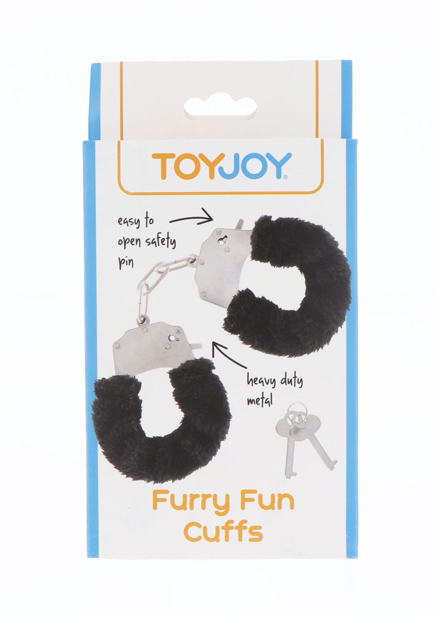 наручники furry fun cuffs с черным мехом в Москве