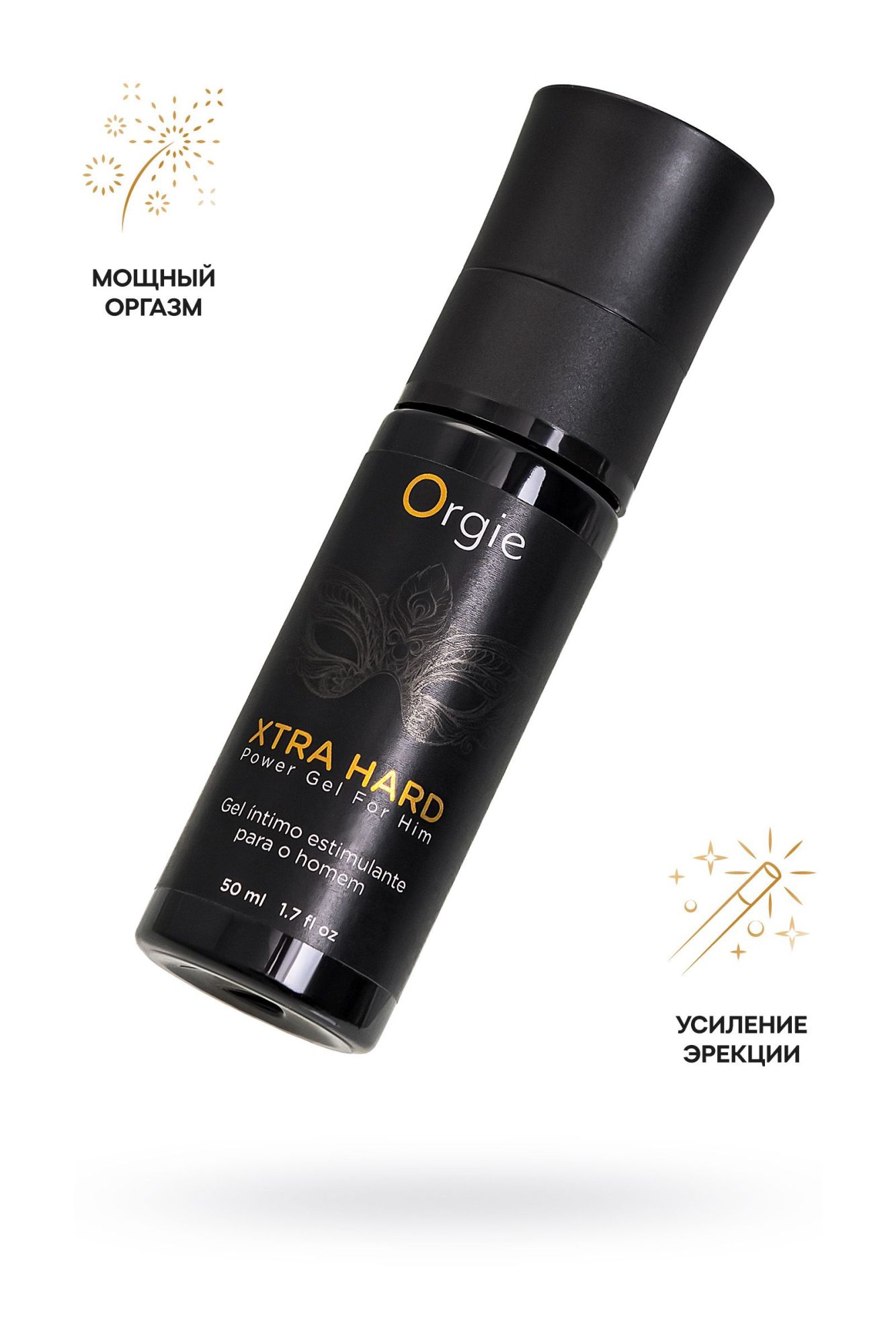 возбуждающий крем для мужчин orgie xtra hard power gel for him, 50 мл в Москве