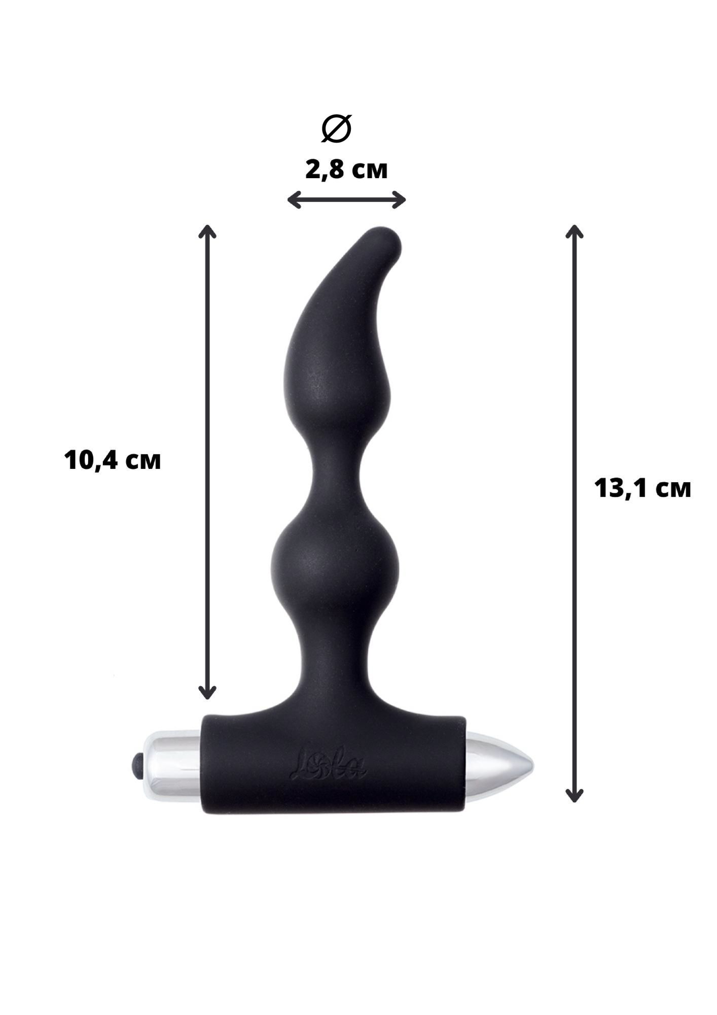 анальная пробка с вибрацией spice it up new edition elation black 8018-01lola в Москве