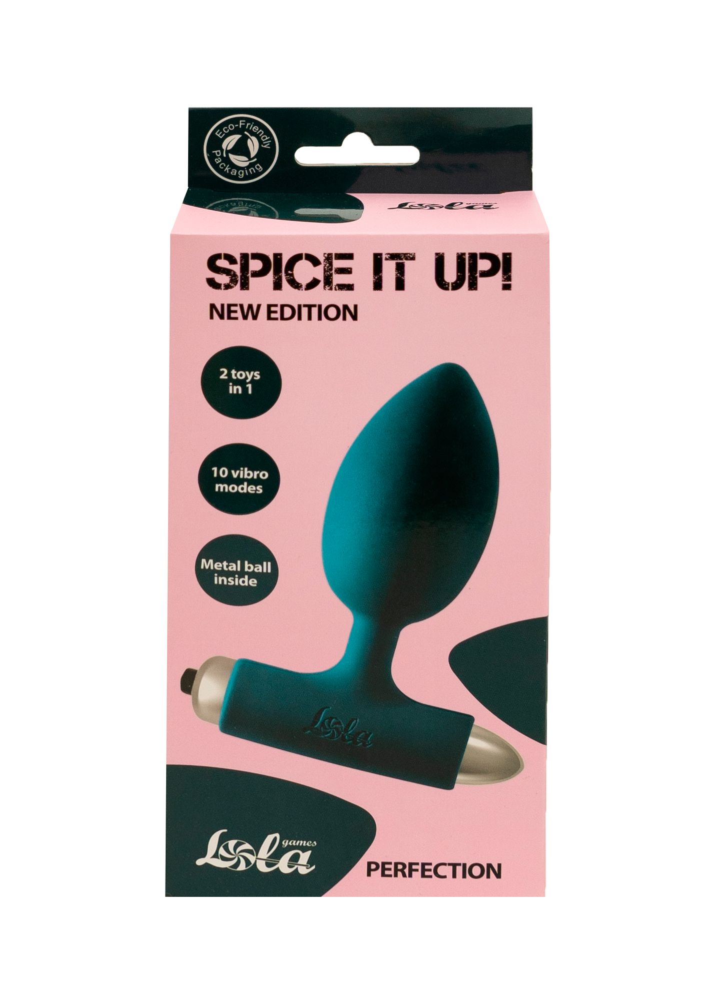 анальная пробка с вибрацией spice it up new edition perfection dark green 8014-02lola в Москве