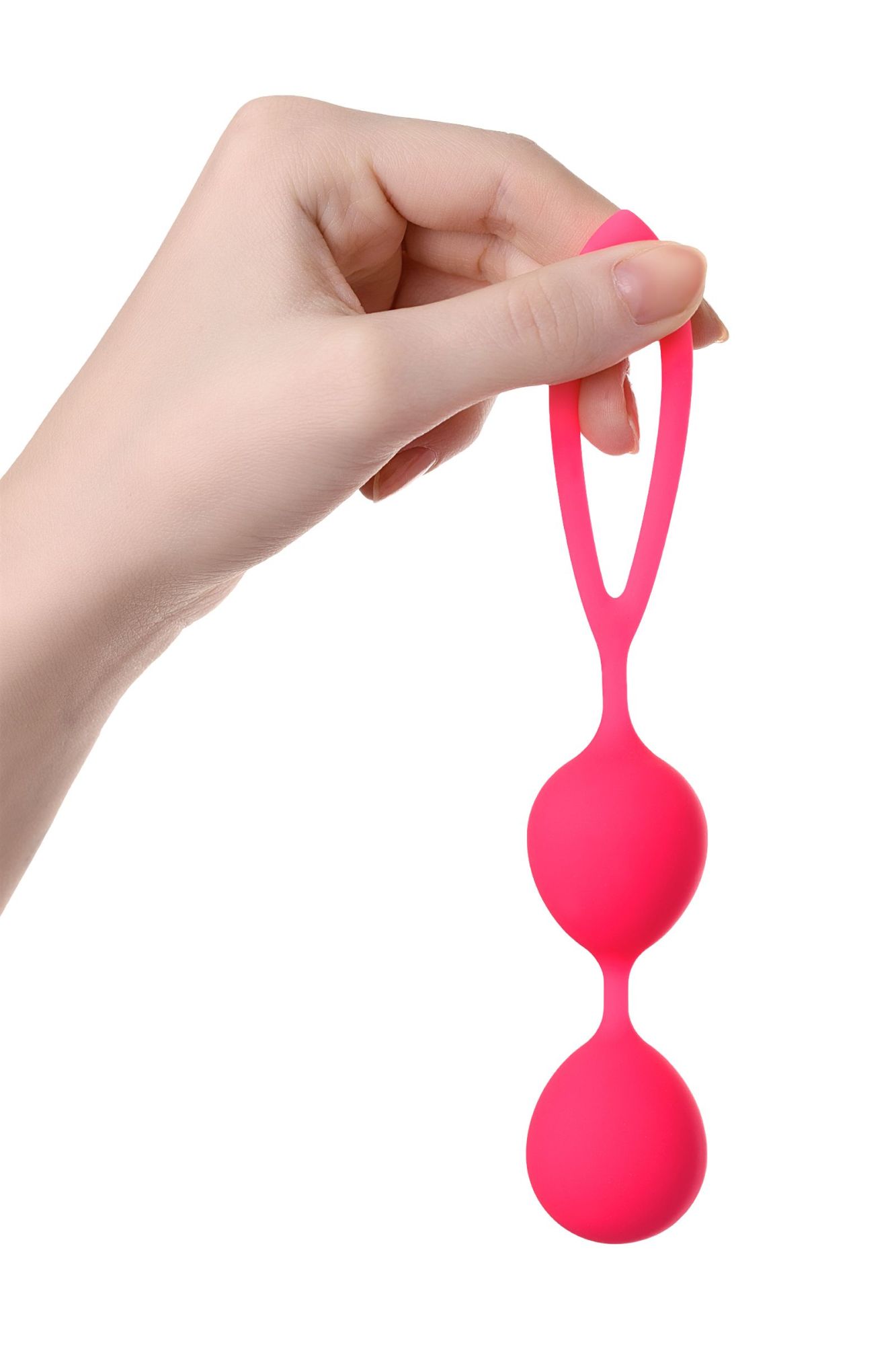 вагинальные шарики a-toys by toyfa rai, силикон, розовые, 17 см в Москве