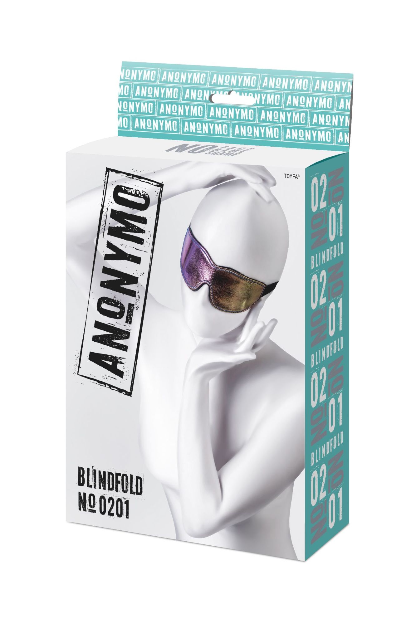маска anonymo #0201, pvc, принт, 27,5 см в Москве