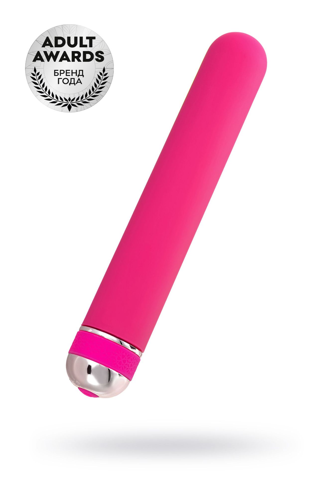 нереалистичный вибратор a-toys by toyfa mastick, abs пластик, розовый, 18 см в Москве