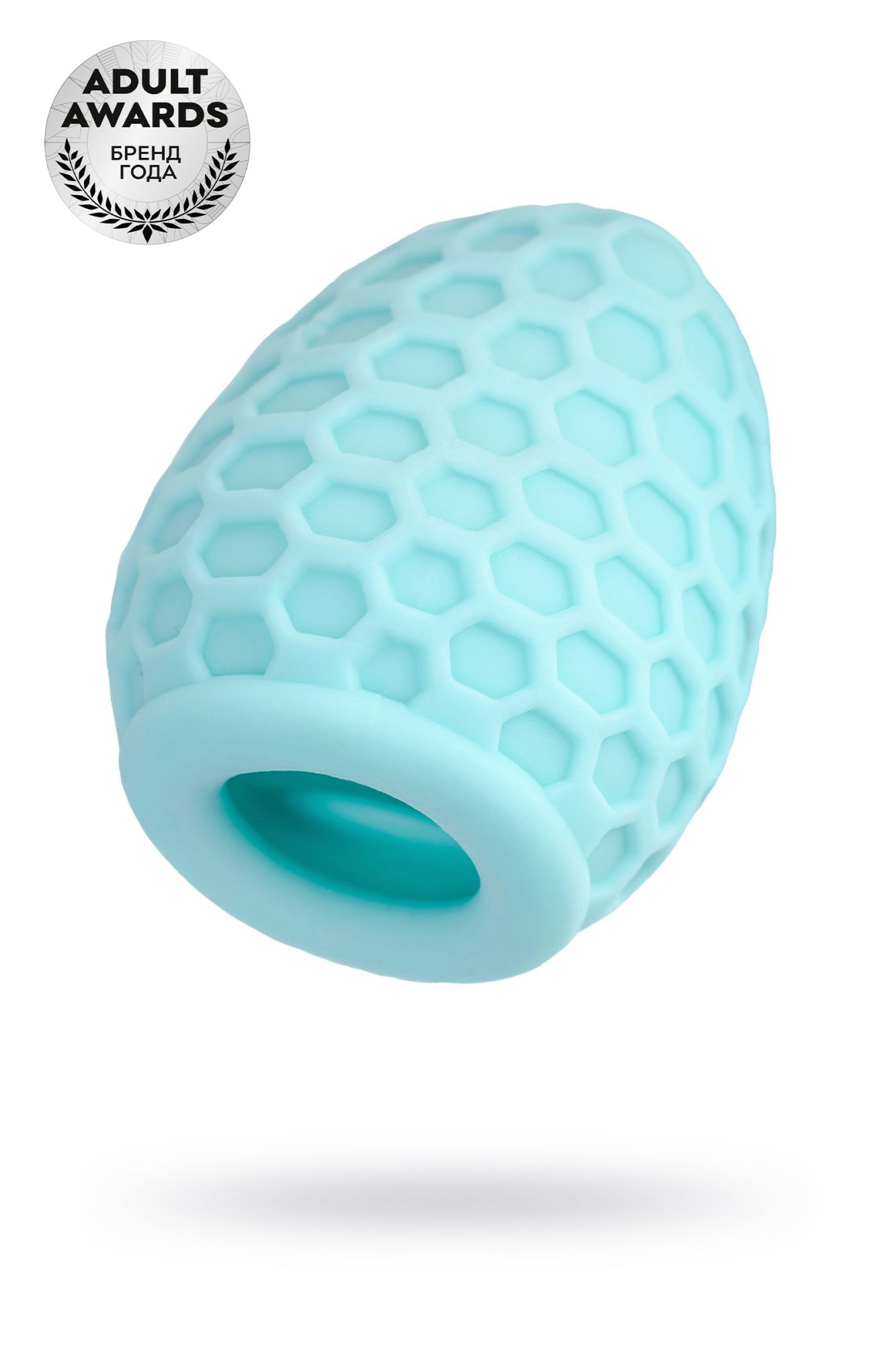 мастурбатор a-toys pufl, бирюзовый, тре, 6 см ø 2,7 см в Москве