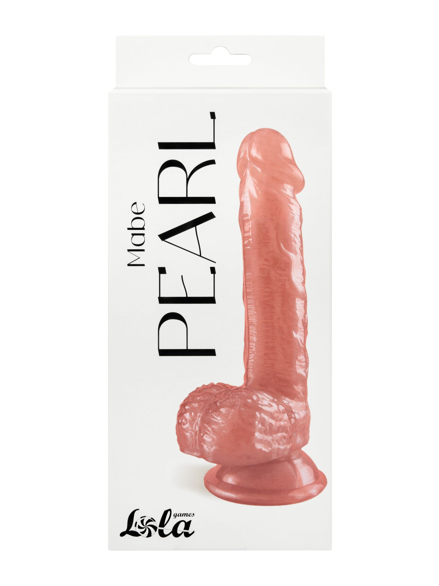 перламутровый дилдо mabe pearl розовый 9901-02lola в Москве