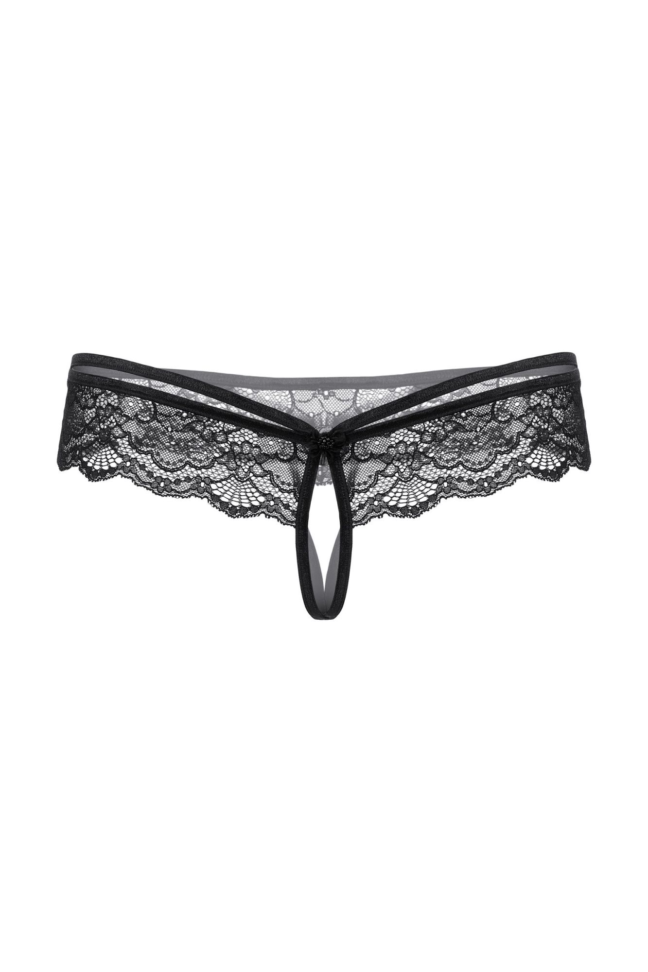 Эротическое стринги кружевные softline collection, черный, s/l в Москве
