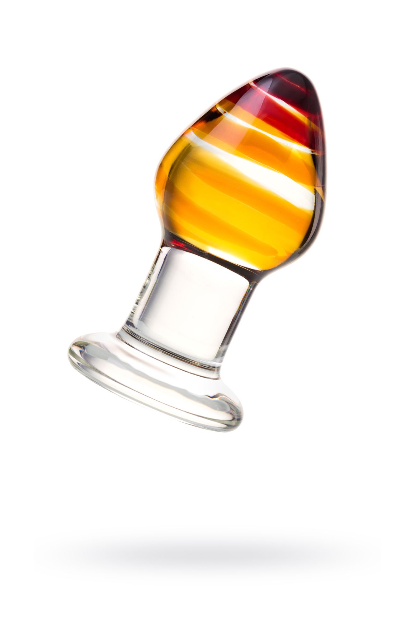 анальная втулка sexus glass, стекло, прозрачная, 9 см, ø 4 см в Москве