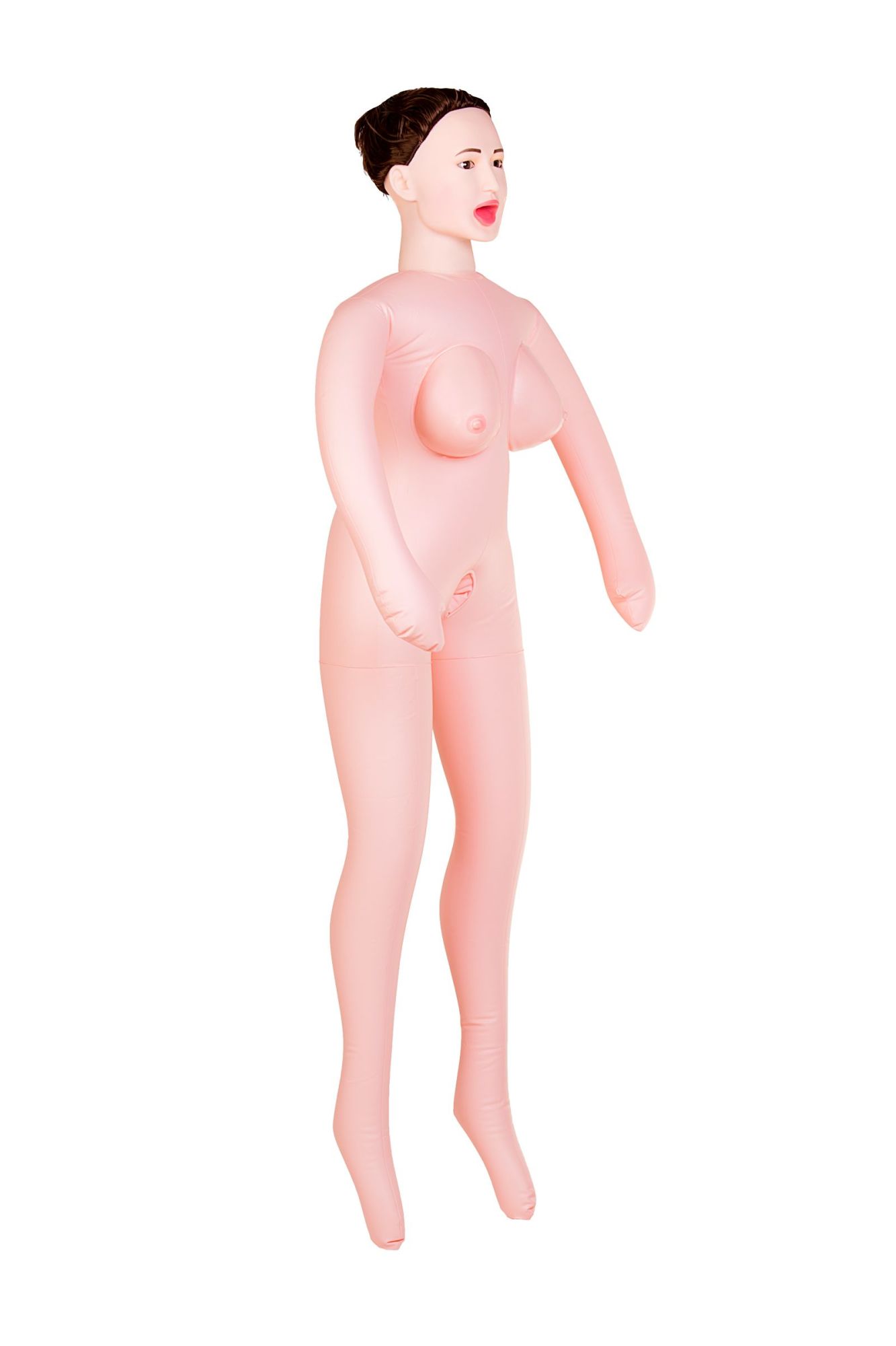 кукла надувная dolls-x by toyfa gabriella с реалистичной головой, брюнетка, с тремя отверстиями в Москве
