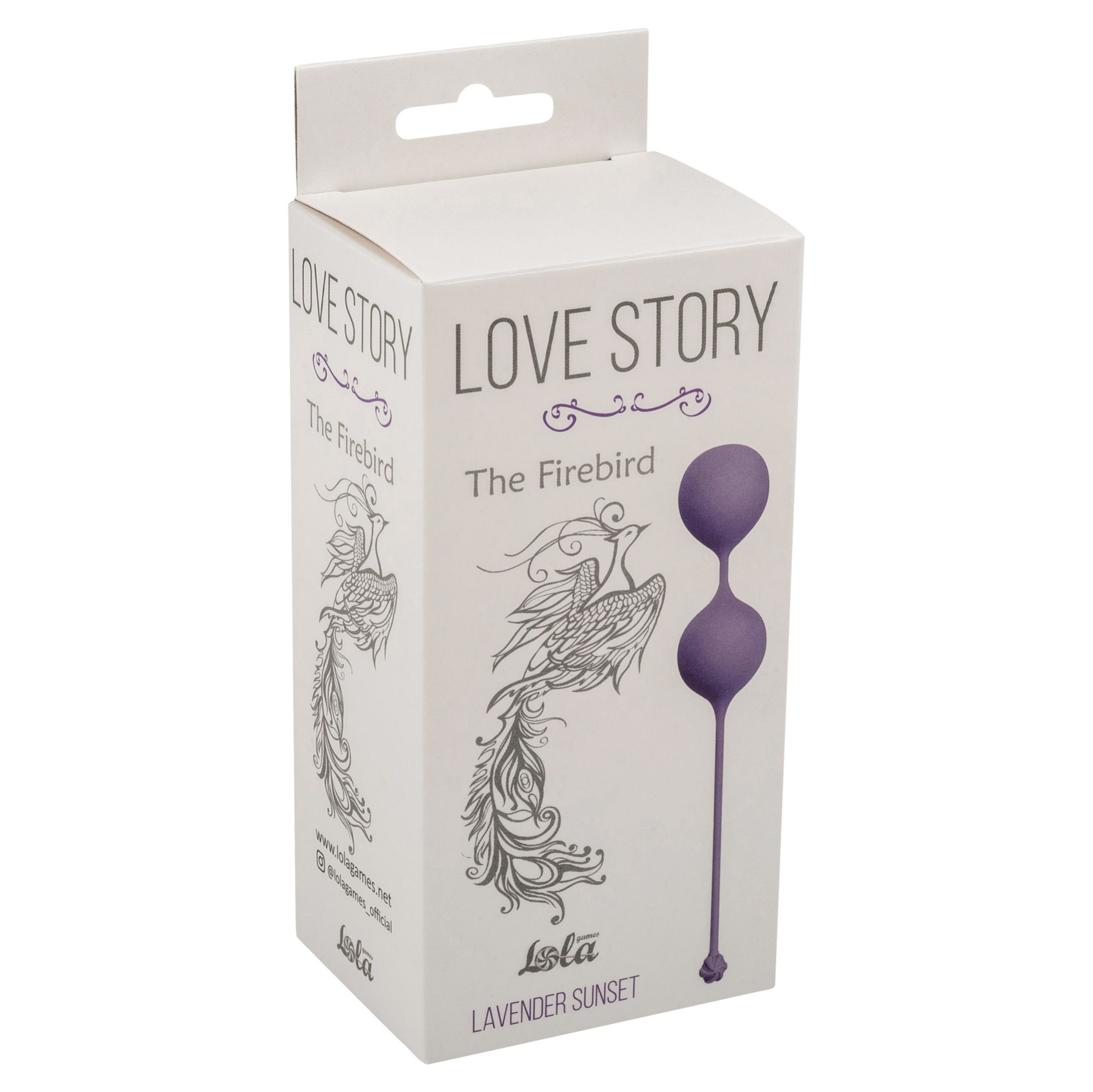 вагинальные шарики love story the firebird lavender sunset 3010-01lola в Москве