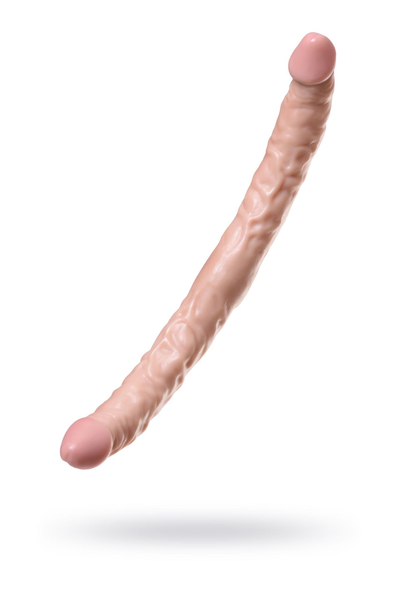 двусторонний фаллоимитатор toyfa realstick nude реалистичный, pvc, телесный, 42,5 см в Москве