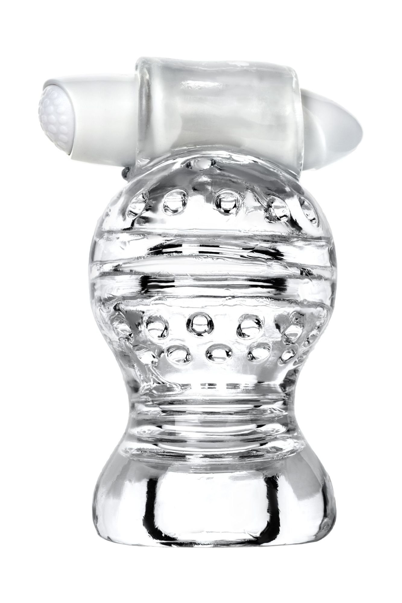 мастурбатор нереалистичный lingam by toyfa  shakti, tpe, прозрачный, 9 см в Москве