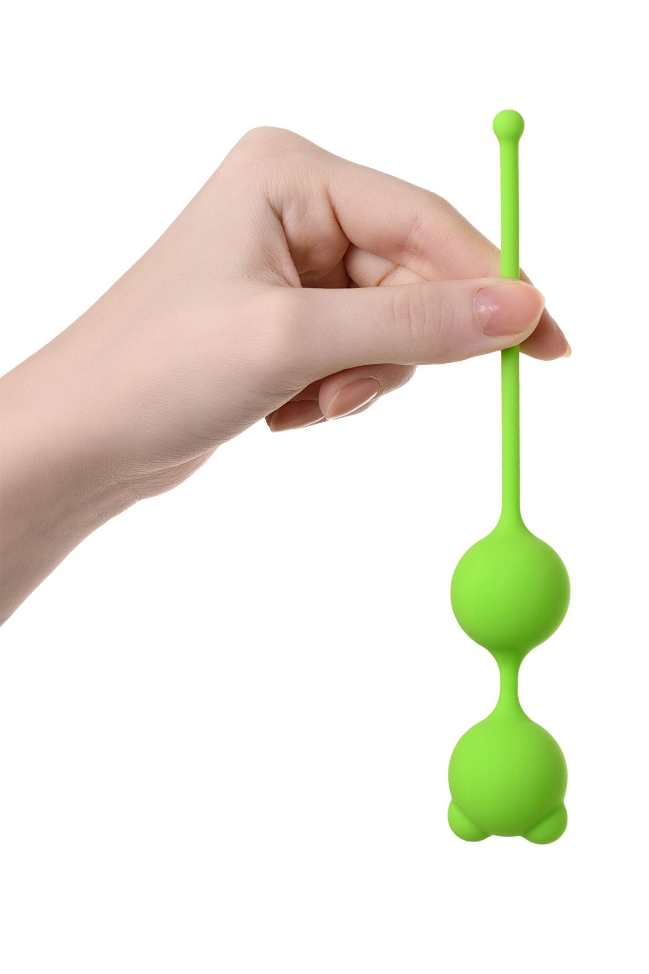 вагинальные шарики a-toys by toyfa meeko, силикон, зеленый, 16,4 см, ø 2,7 см в Москве