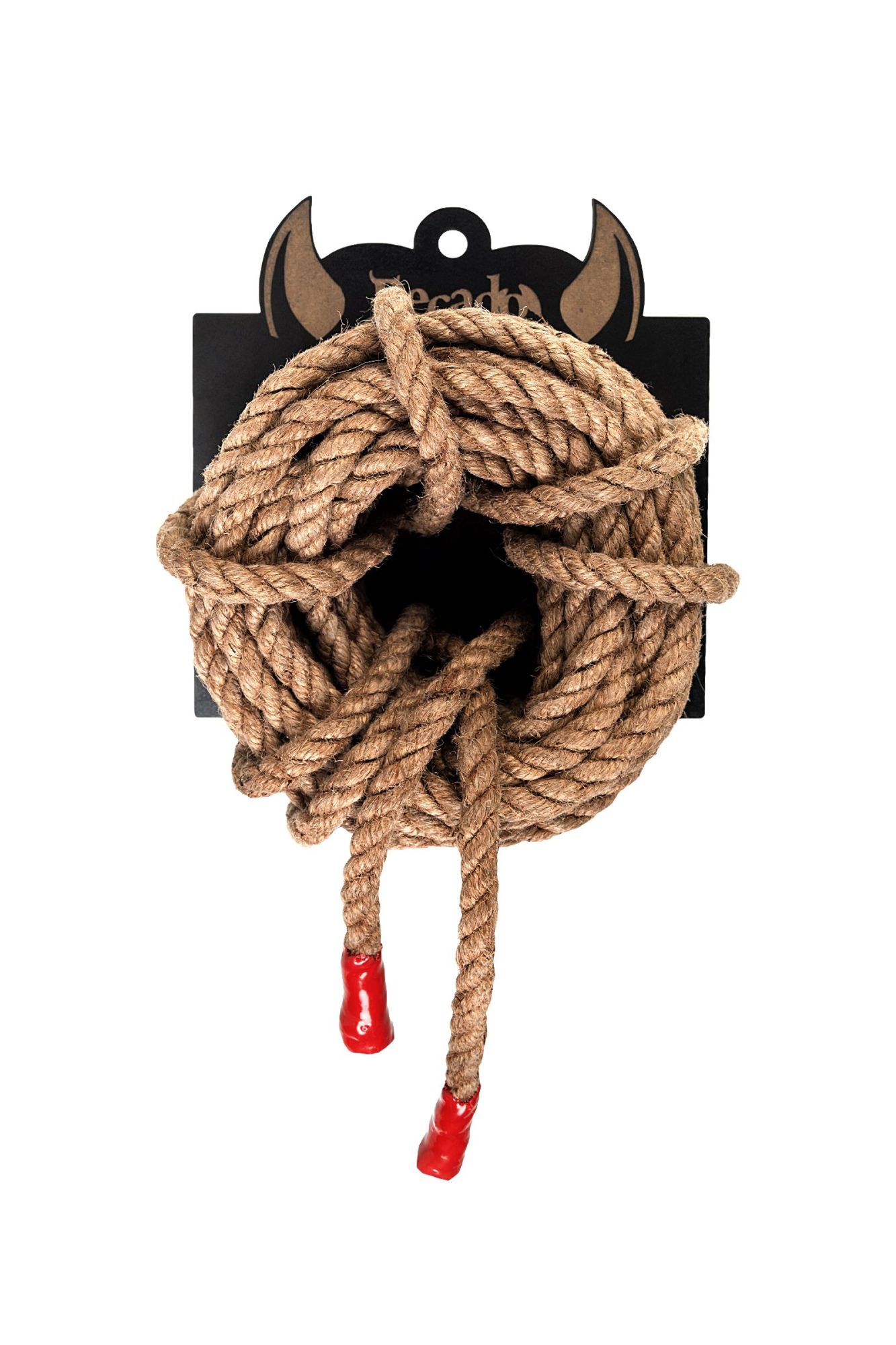 веревка профи-джут pecado bdsm, шибари, диаметр 8 мм, длина 10 м в Москве