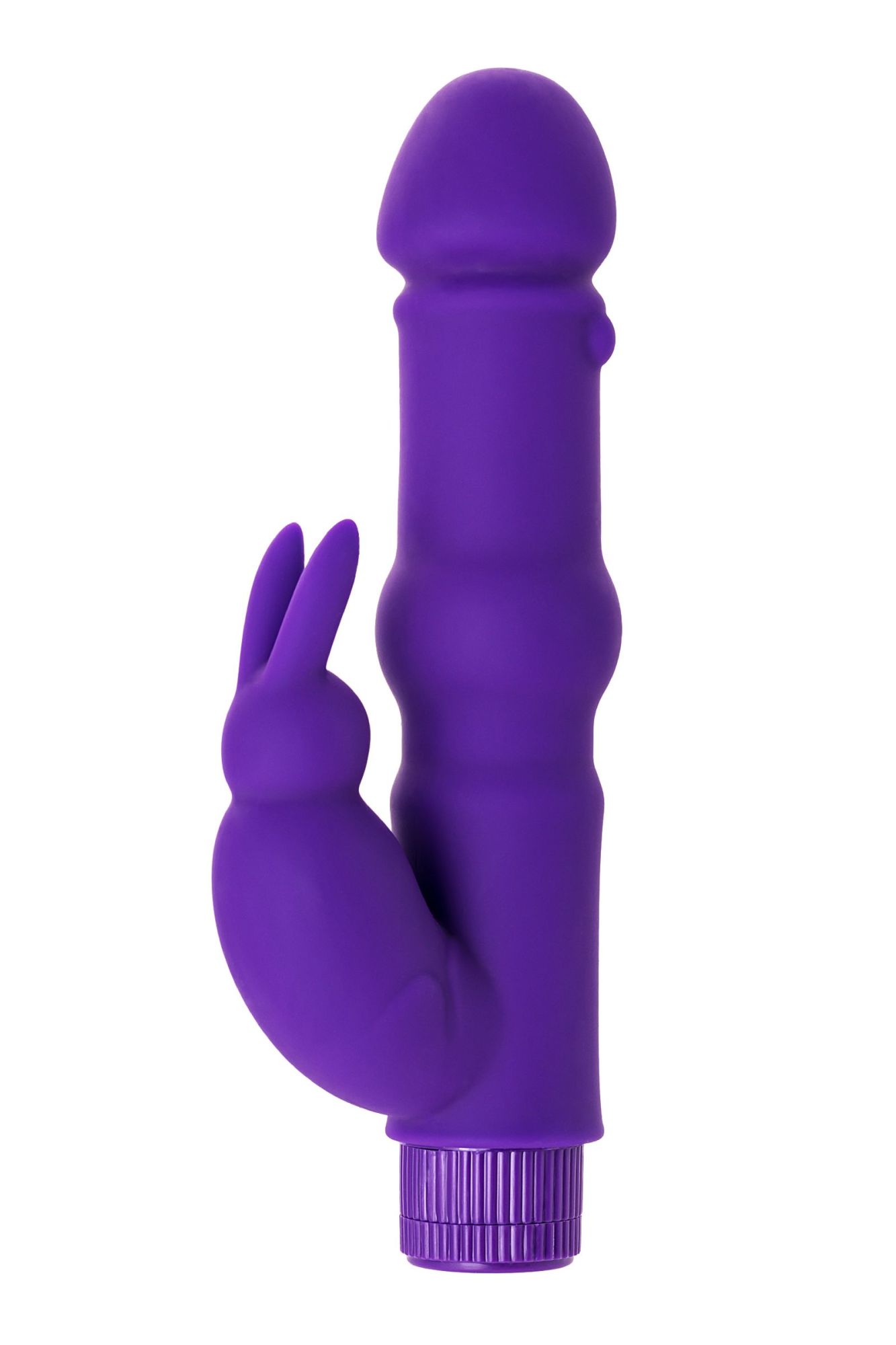 нереалистичный вибратор toyfa a-toys, силикон, фиолетовый, 18 см в Москве