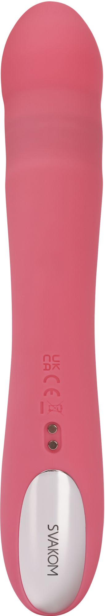 мощный вибратор-кролик с функцией пенетрации avery strawberry pink в Москве