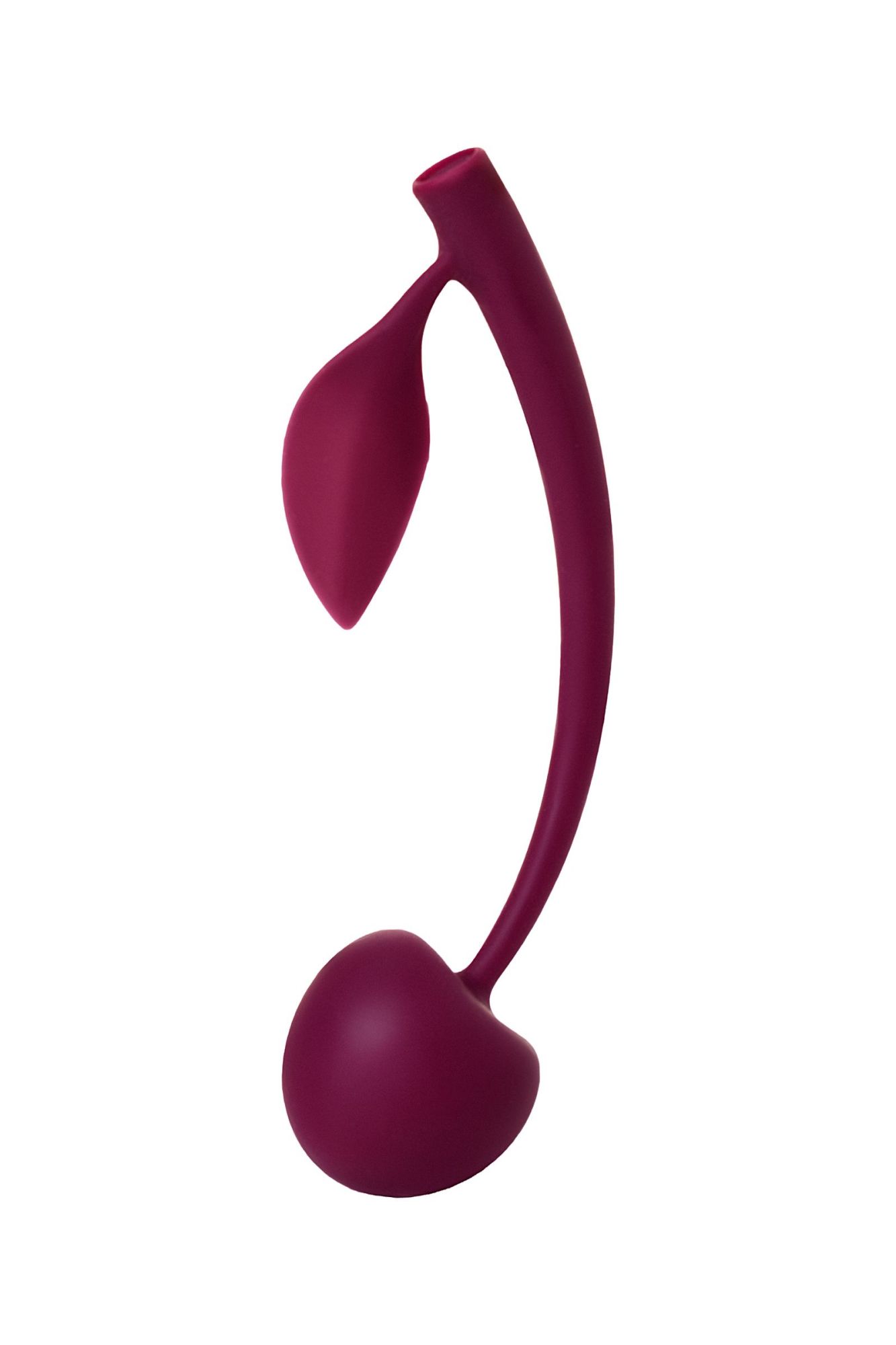вагинальный шарик jos wild cherry, силикон, бордовый, 13 см в Москве