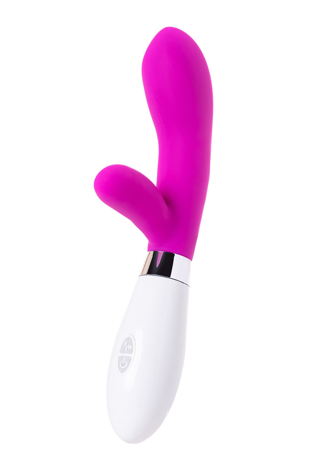 вибратор с клиторальным стимулятором toyfa a-toys mady, силикон, розовый, 20,4 см в Москве