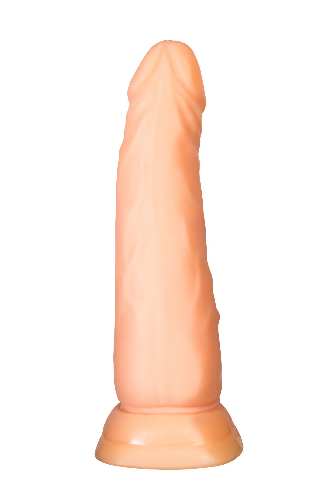 реалистичный фаллоимитатор a-toys by toyfa, tpe, телесный, 18 см в Москве