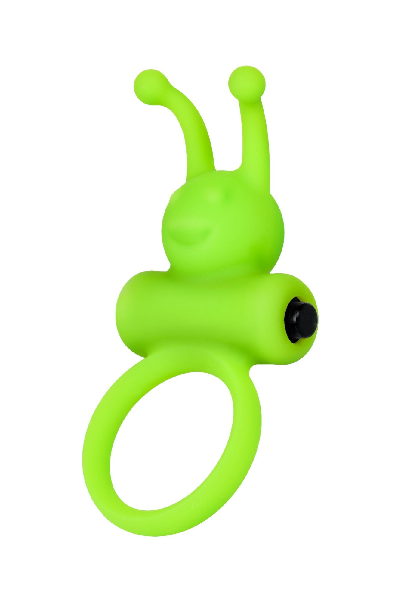 эрекционное кольцо на пенис a-toys by toyfa flik, силикон, зеленый, 9,1 см, ø 3,1 см в Москве